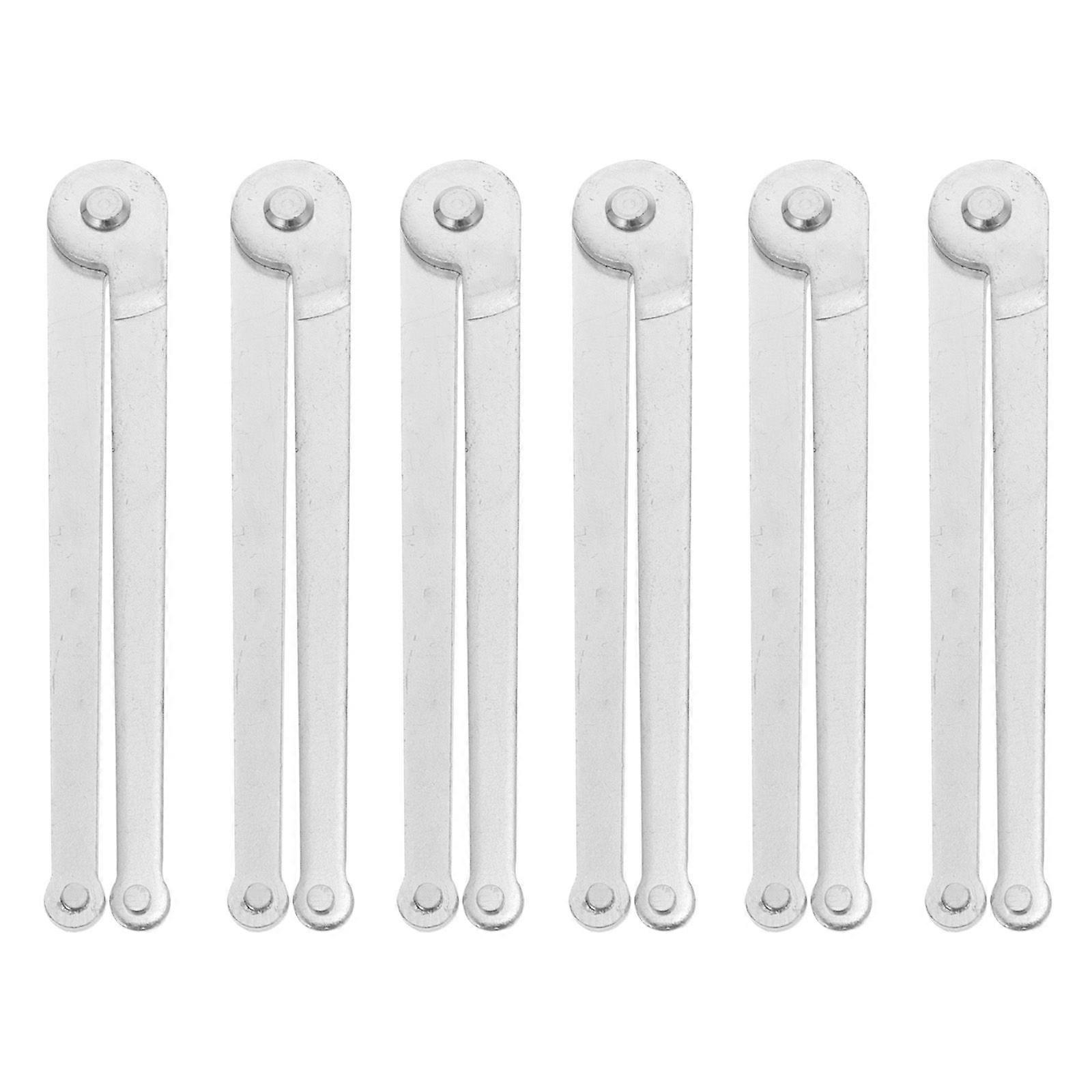 6pcs Adjustable Wrenches Angle Grinder Wrenches Thickened Angle Grinder Wrenches