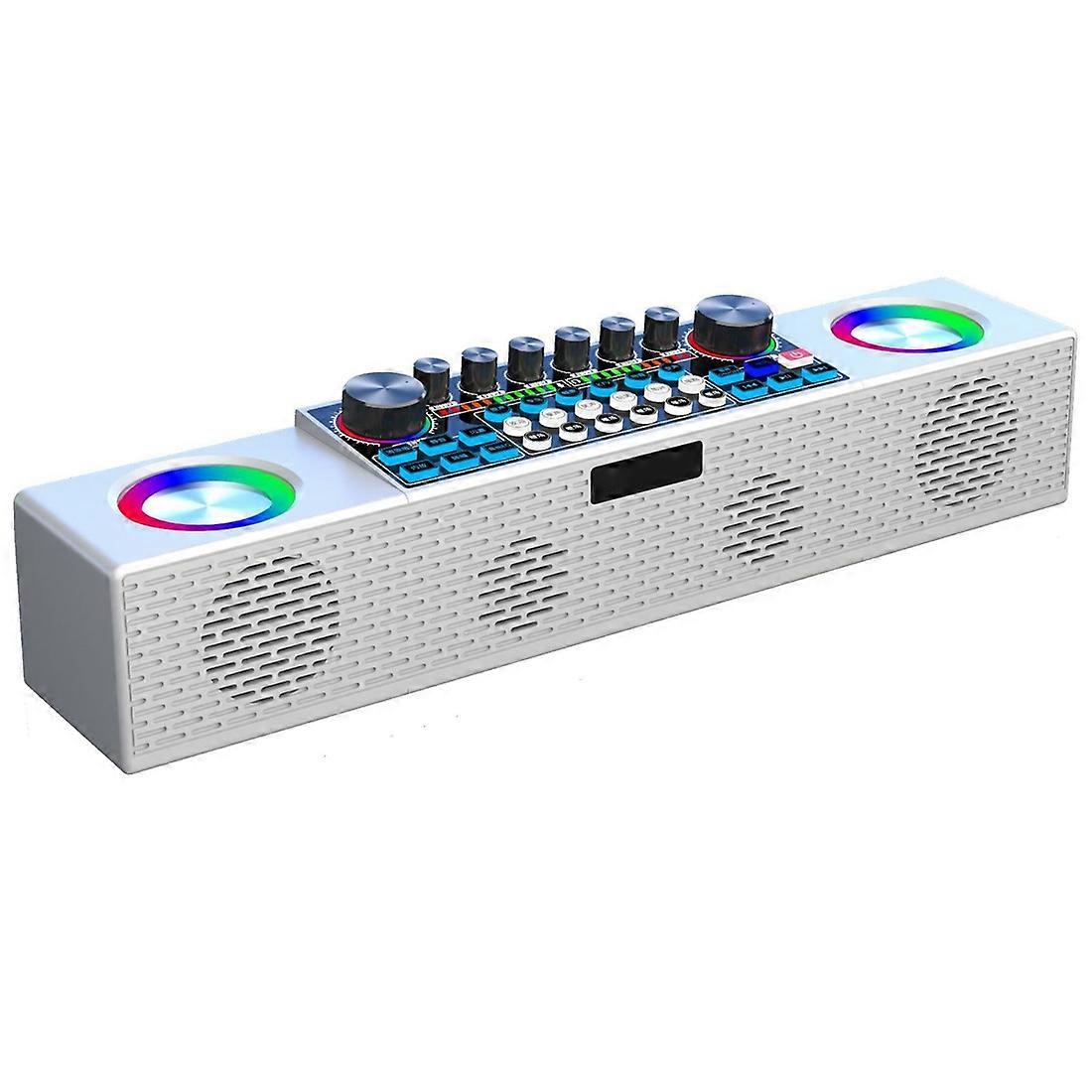 SY6 Home Live Broadcast Sound Card Multifunctional Wireless Bluetooth Speakers Portable All-in-one Machine Equipment
