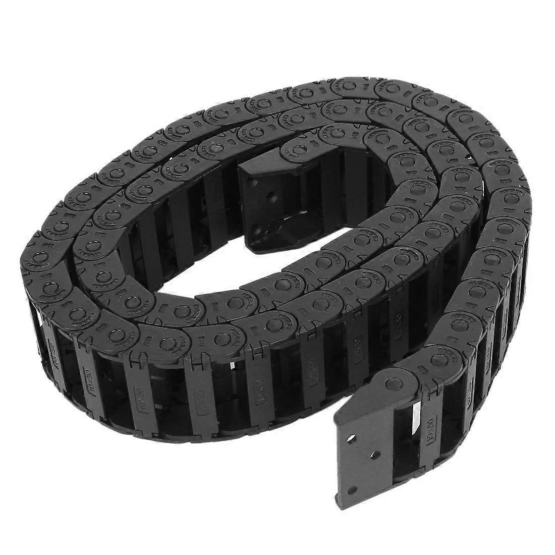 Qtqgoitem 100cm Plastic Open Type Wire Carrier Cable Drag Chain 10mmx30mm Model 8ae A96 Ef3 Cef 248