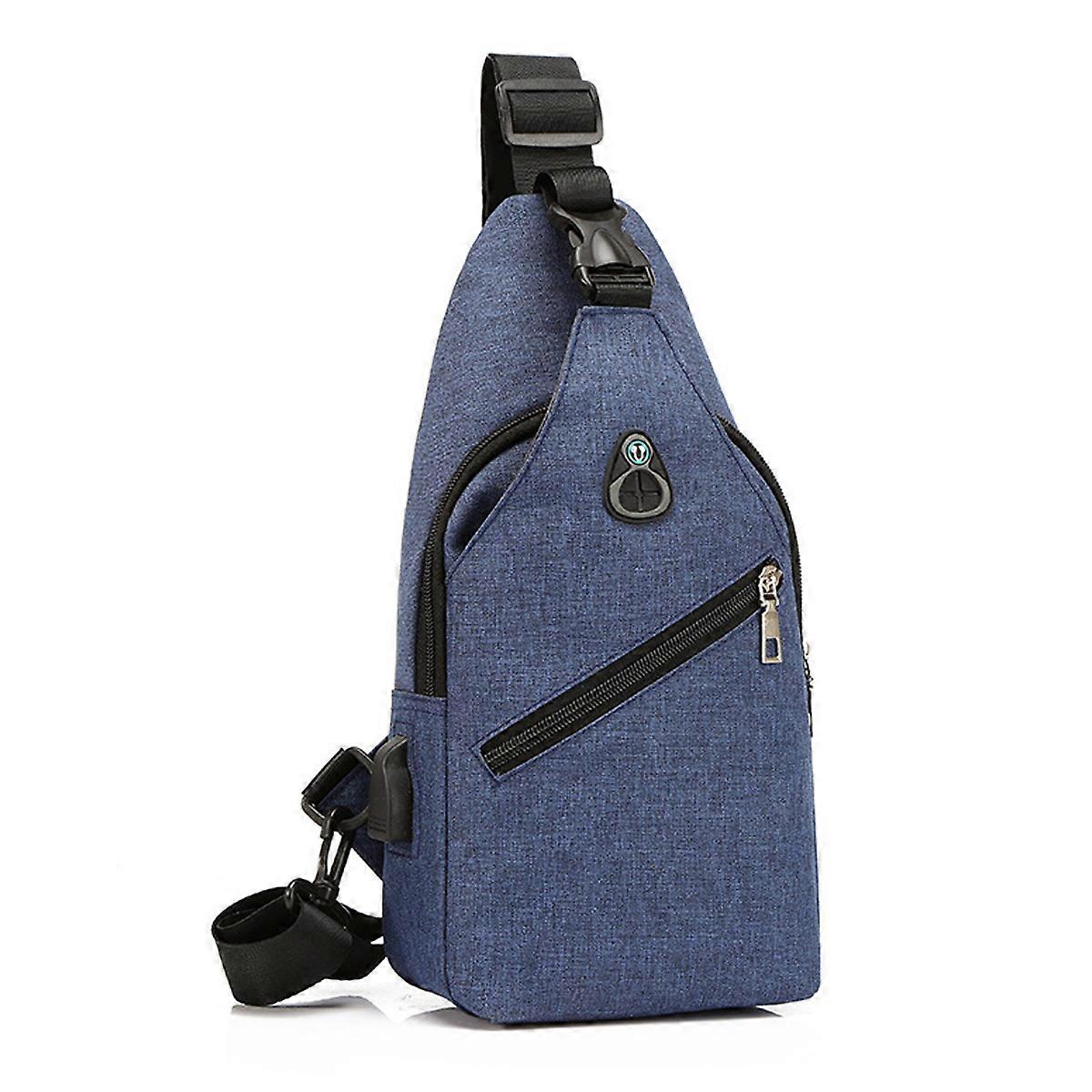 Strap backpack, multi-purpose crossbody shoulder bag, small bag, simple rechargeable backpack