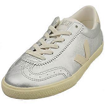 VEJA Volley Ot Womens Fashion Trainers in Silver