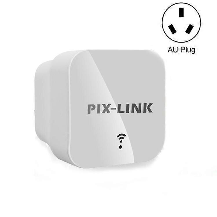 PIXLINK WR12 300Mbps Amplification du signal WIFI Répéteur amélioré Prise AU