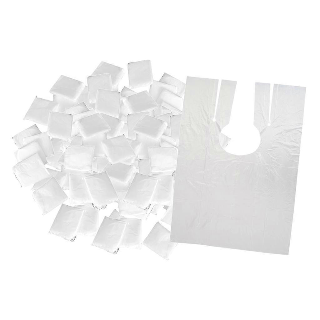 200buc impermeabil de tăiere a părului Capul rochie coafor coafor șorț Bib