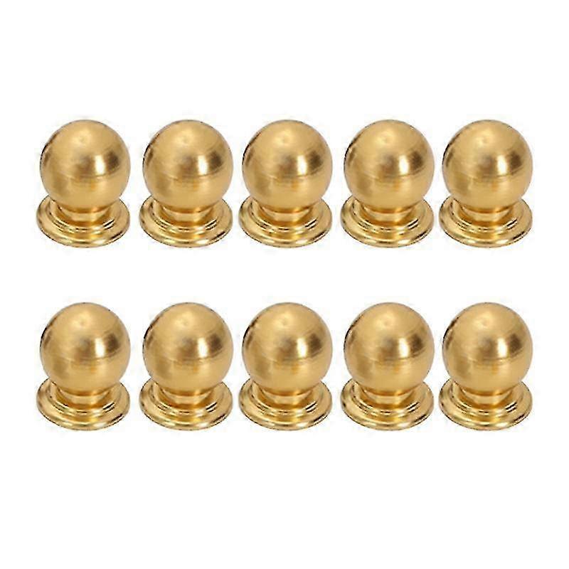 LM 10 Pcs Cabinet Knobs Round Ball Knobs Bathroom Cabinet Knobs Dresser Knobs, Modern Cabinet Hardware for Kitchen QNJ