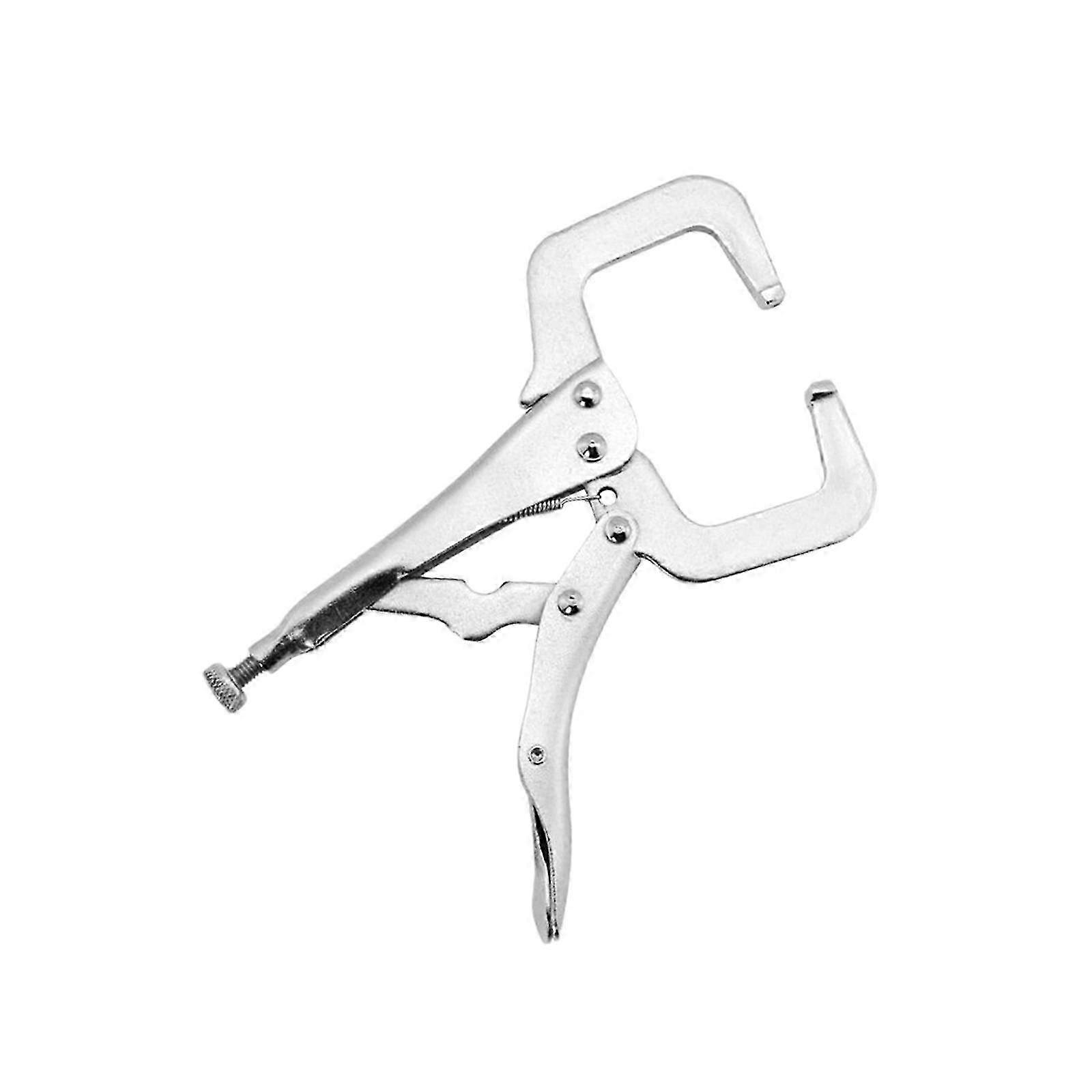 Locking C Clamp Pliers with Ergonomic Handle for Welding, Electrician Maintenance, Building Craftsmen Vise Grip Tool