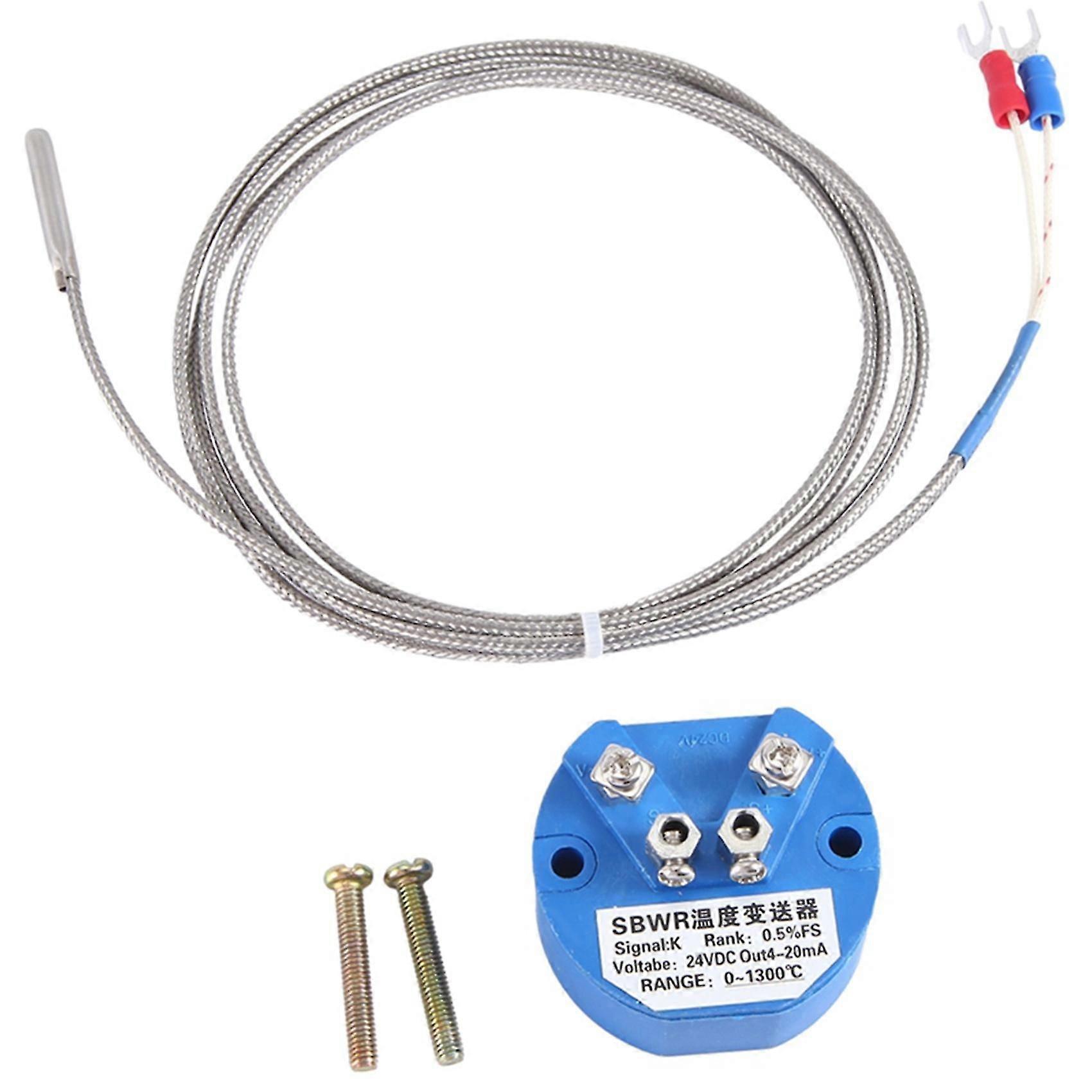 K Type Thermocouple Sensor Probe, Field Piece Meter HVAC Temperature Probe Components for SBWR, 24V