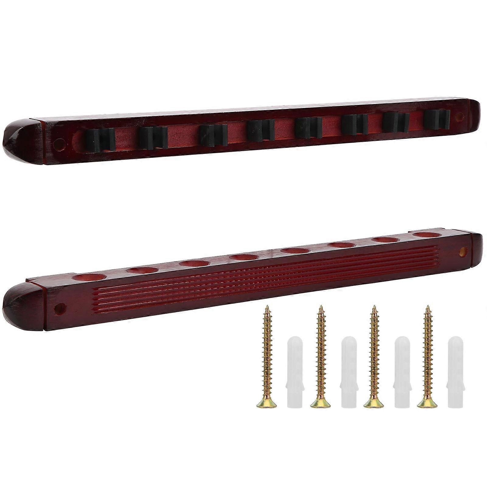 Wandmontierter Snooker-Queuehalter Pool-Queue-Halter Pool-Queue-Halter Pool-Zubehör