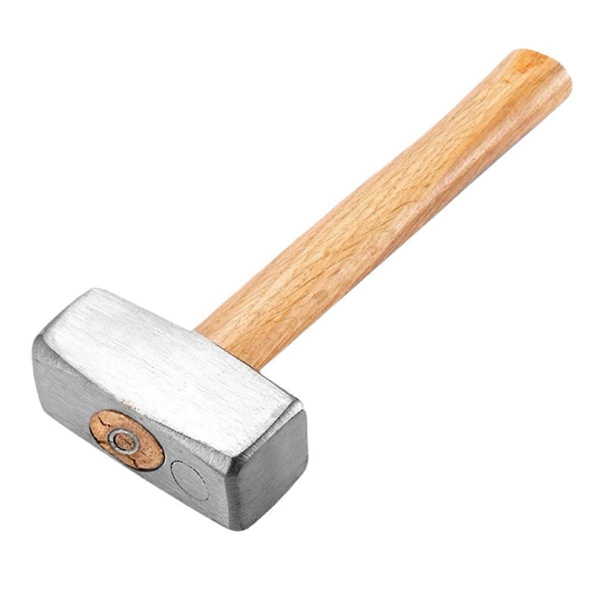 3 Lbs Sledge Hammer with Wooden Handle -High Carbon Steel Mini Hammer