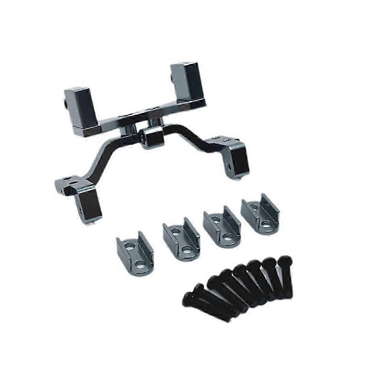 Steering Gear Fixed Base Set for 1/10 C74 1/16 Full Range Remote Control Car Metal Upgrade Spring F