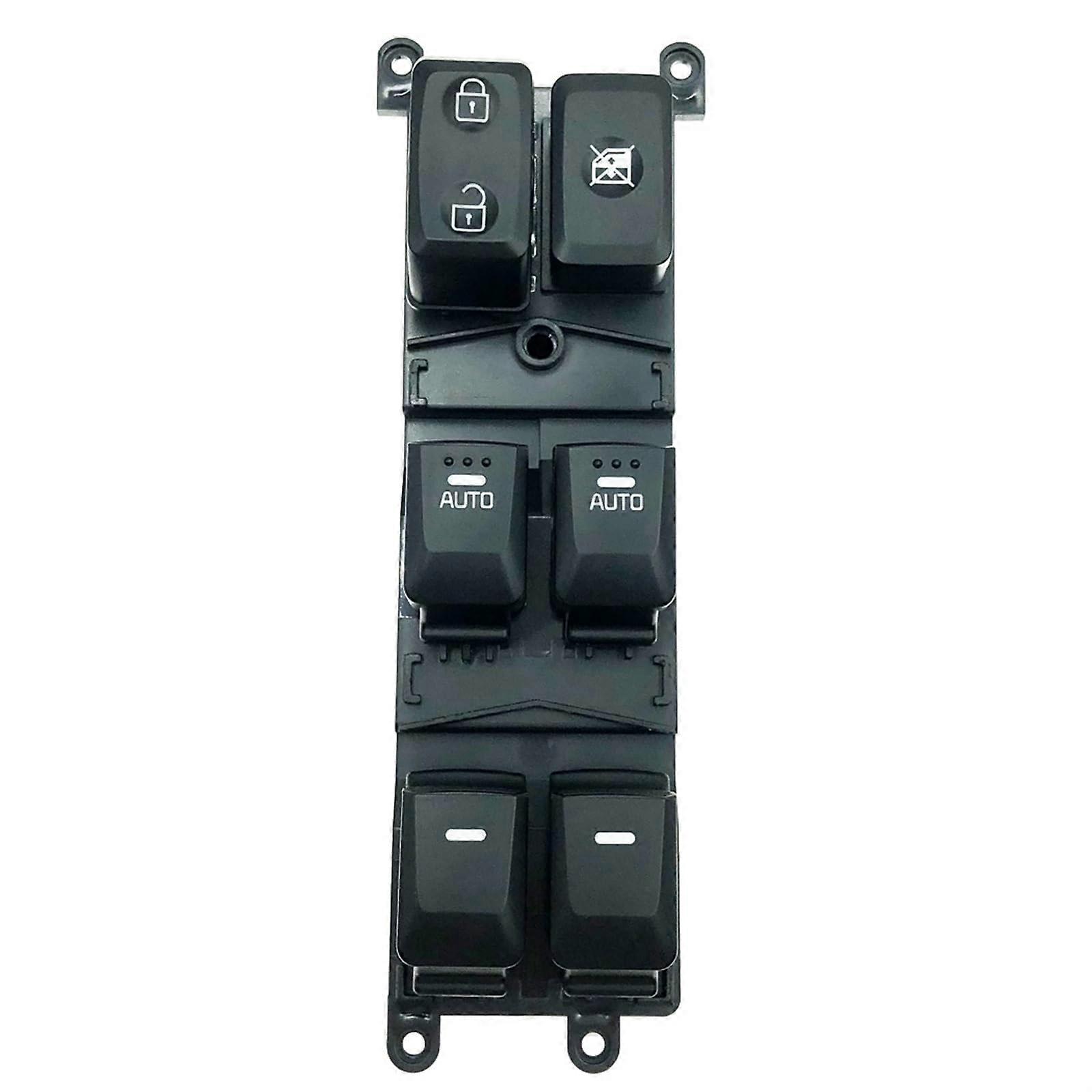 Power Main Window Front Left Master Switch Compatible with 2014-2018 Kia Forte, OEM 93571A7200 Replacement Part