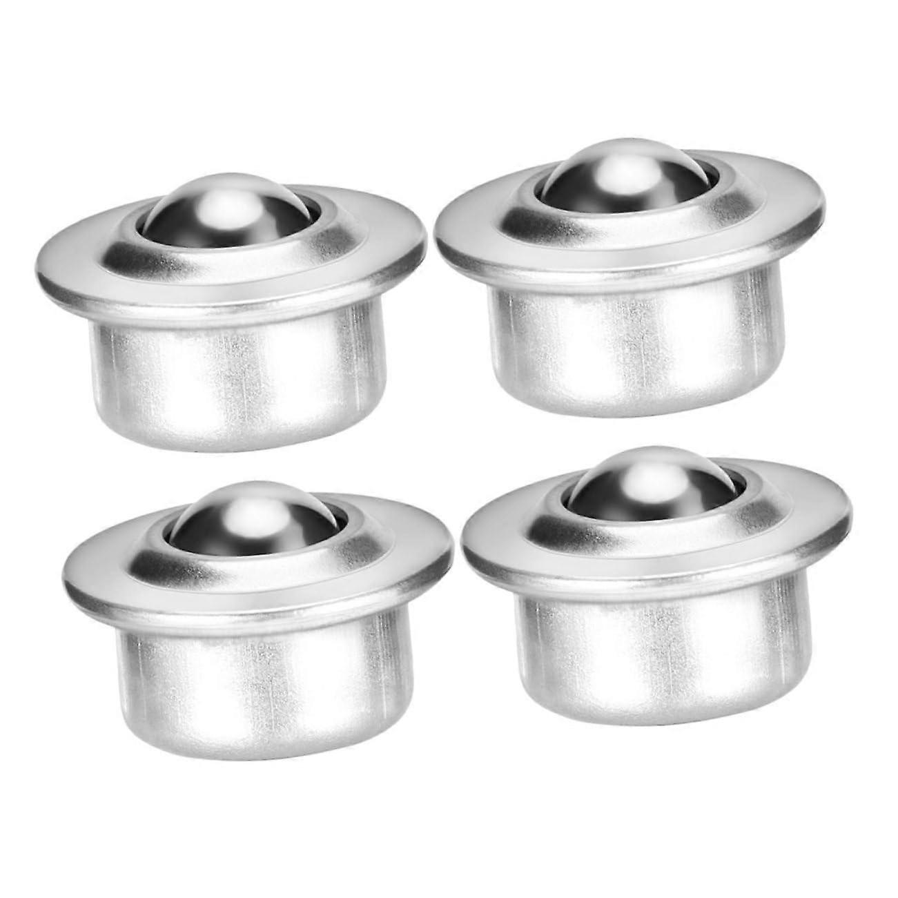 Universal Base Roller Ball Caster 4 x 1.8 Ball Bearing Swivel Caster for Furniture Rollers