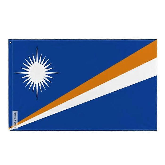 Flag of the Marshall Islands – 90 x 150 cm – Polyester – Metal eyelets – Durable