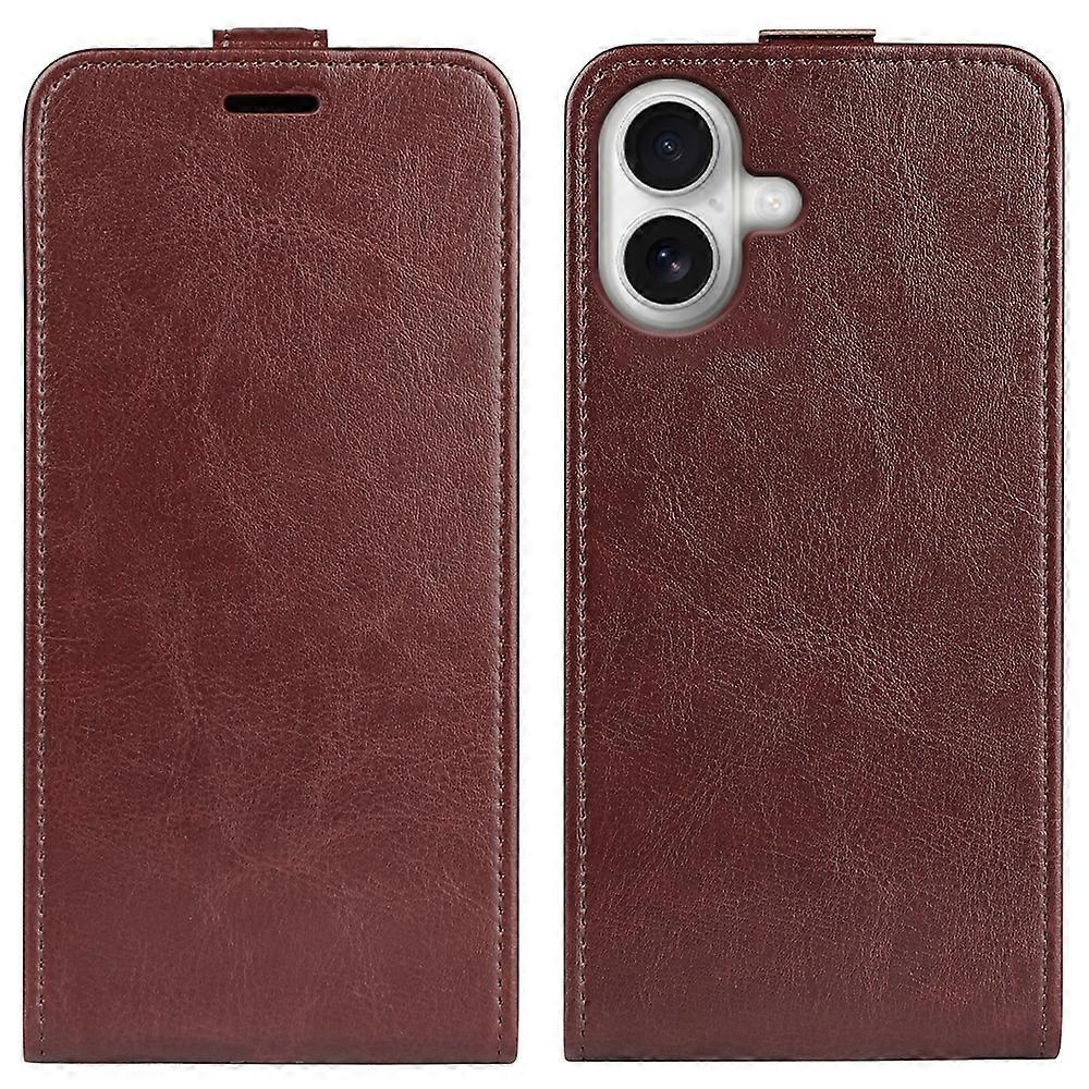 Compatible For iPhone 17 Case with Card Slots Vertical Flip Leather Phone Cover