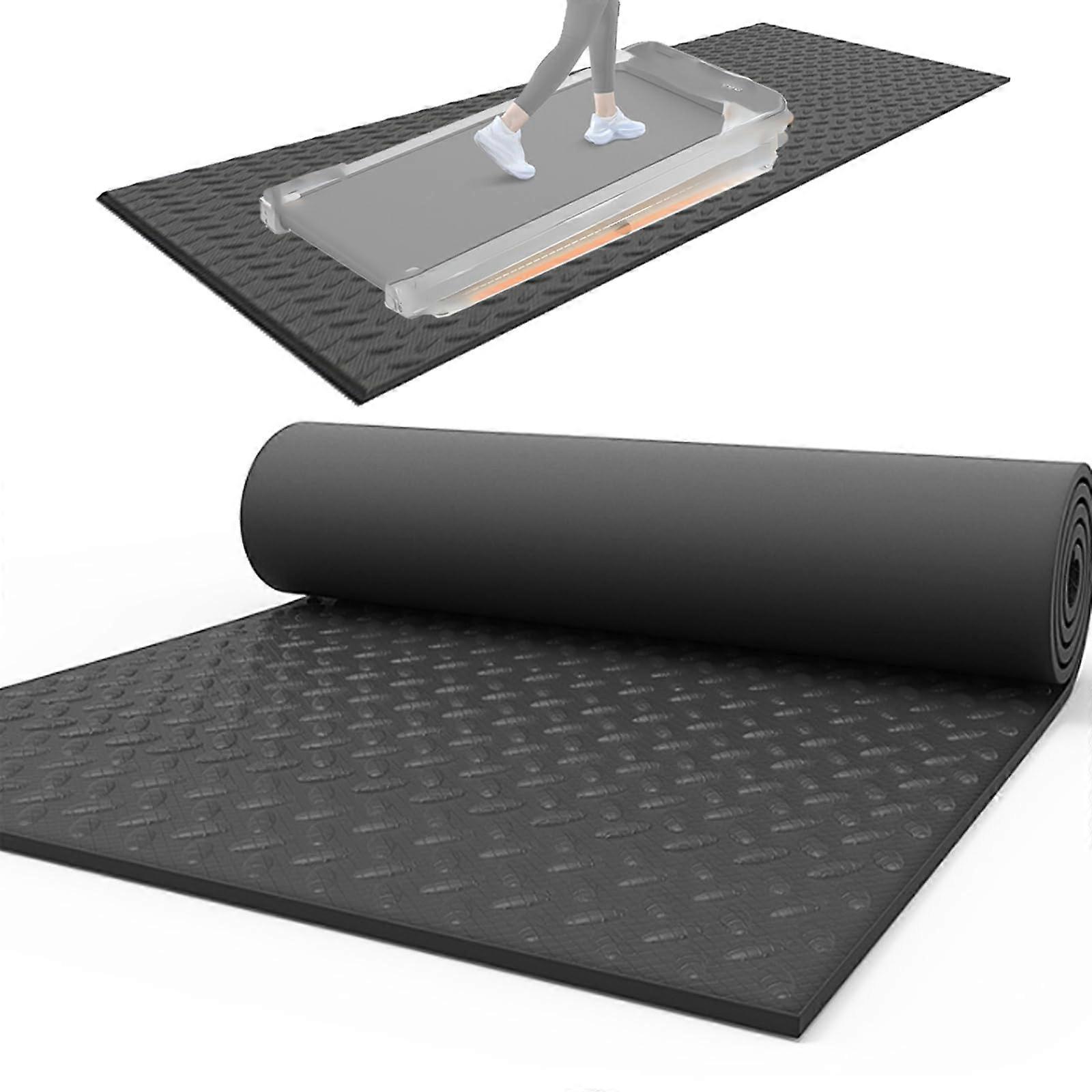 Soundproofing Mat for Treadmill, High Density Floor Mat,, Black