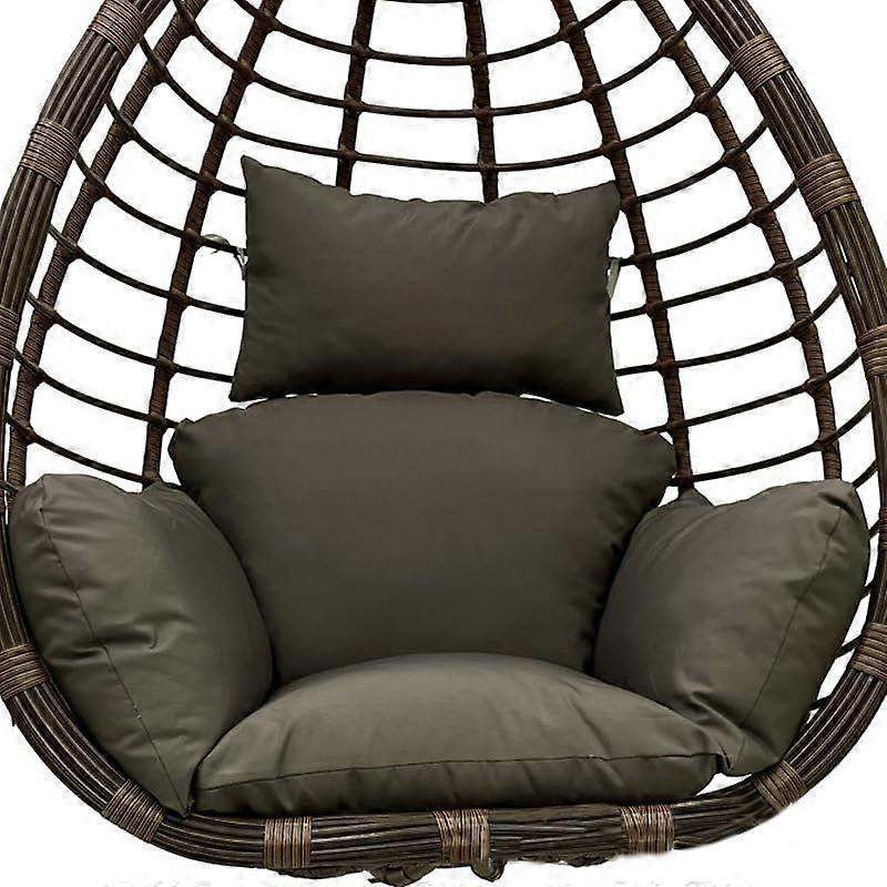 Eierstuhl cushion, washable, thickened hanging chair cushion, dark gray Ref: 7314