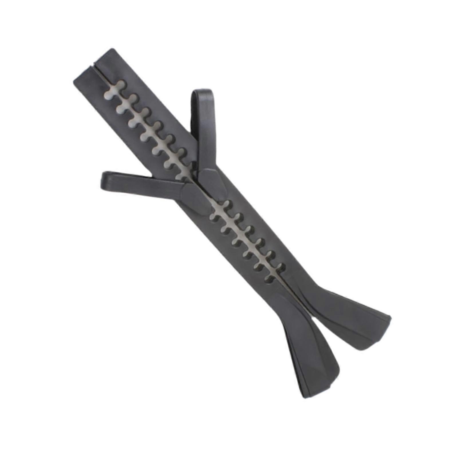 Hockey skate blade covers, protective adjustable devices black