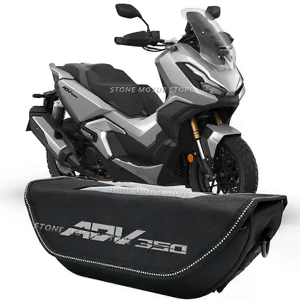 For HONDA ADV350 ADV 350 2022 2023 Motorcycle Handlebar Bag Waterproof Handlebar Travel Navigation Bag-J