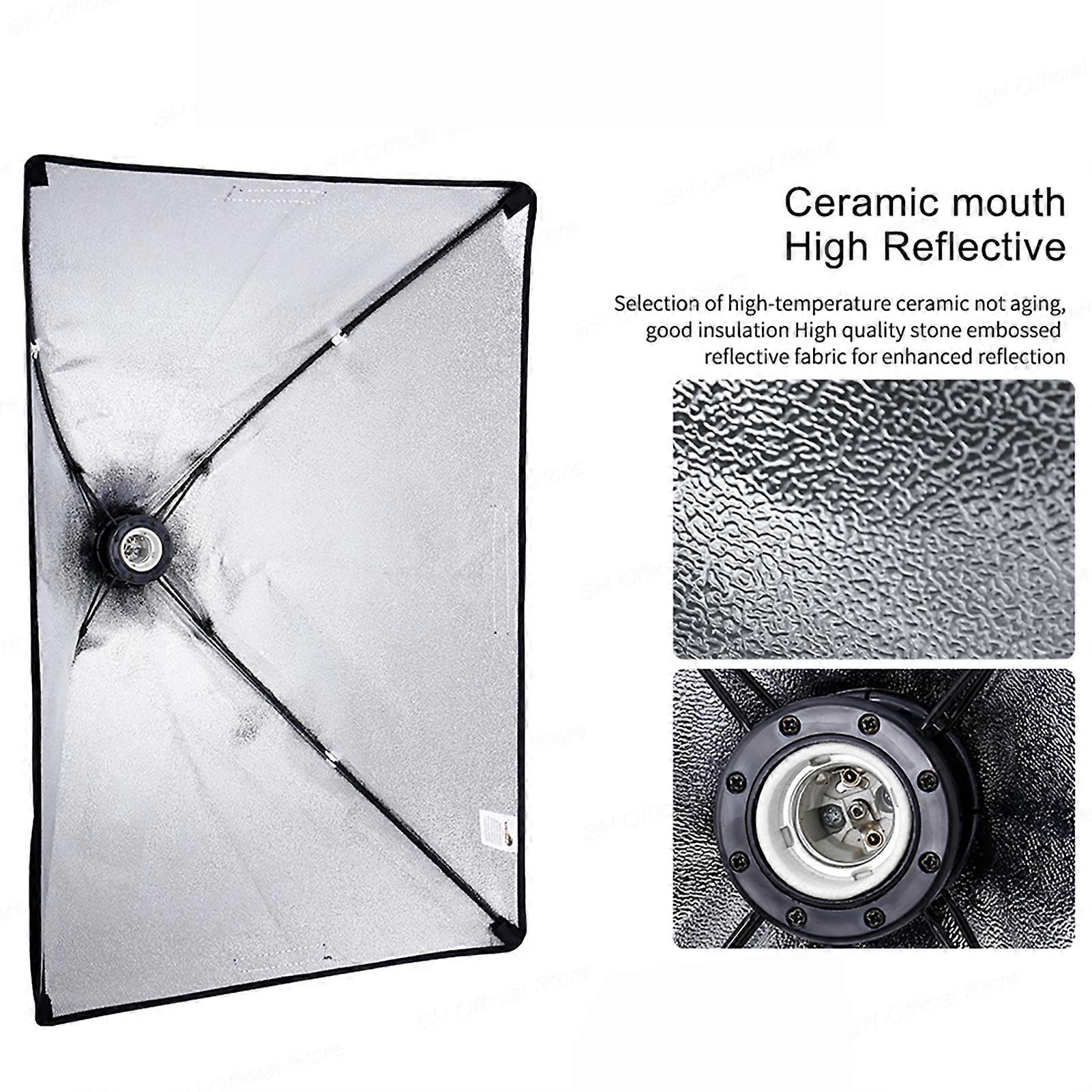 Andoer LED Softbox Lighting Kit - Complete Studio Photography Light Set for Professionals