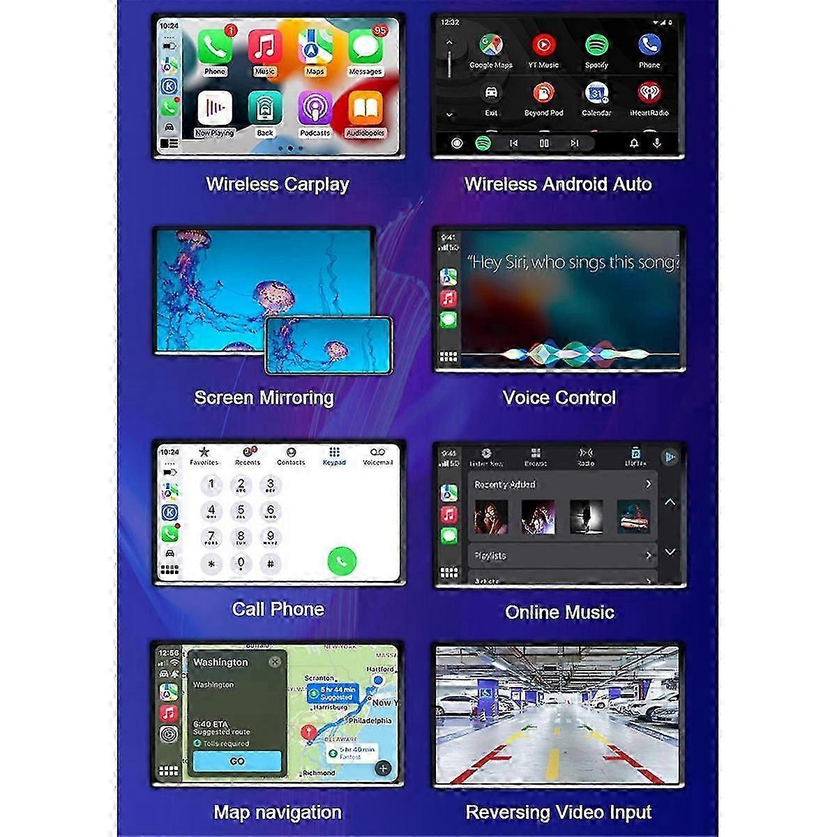 Wireless For Android Auto Carplay For Ntg4.5 Sprinter Carplay Interface Installation