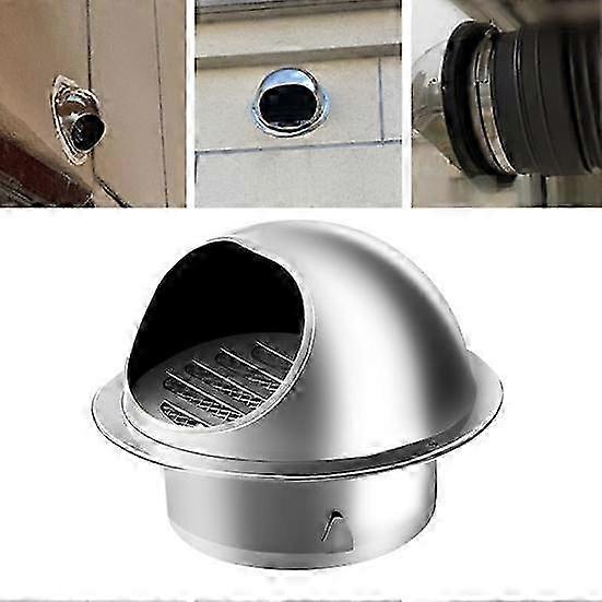 Couvercle de ventilation rond robuste en acier inoxydable 201