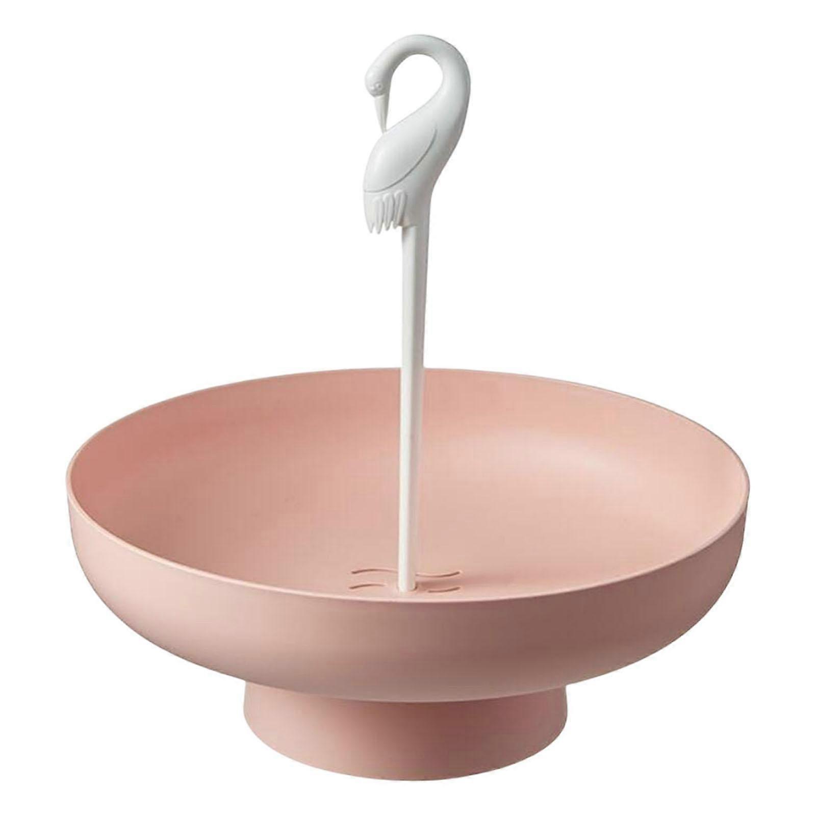 Removable Fruit Serving Tray Kitchen Tool Fruit Storage Rack Yellow