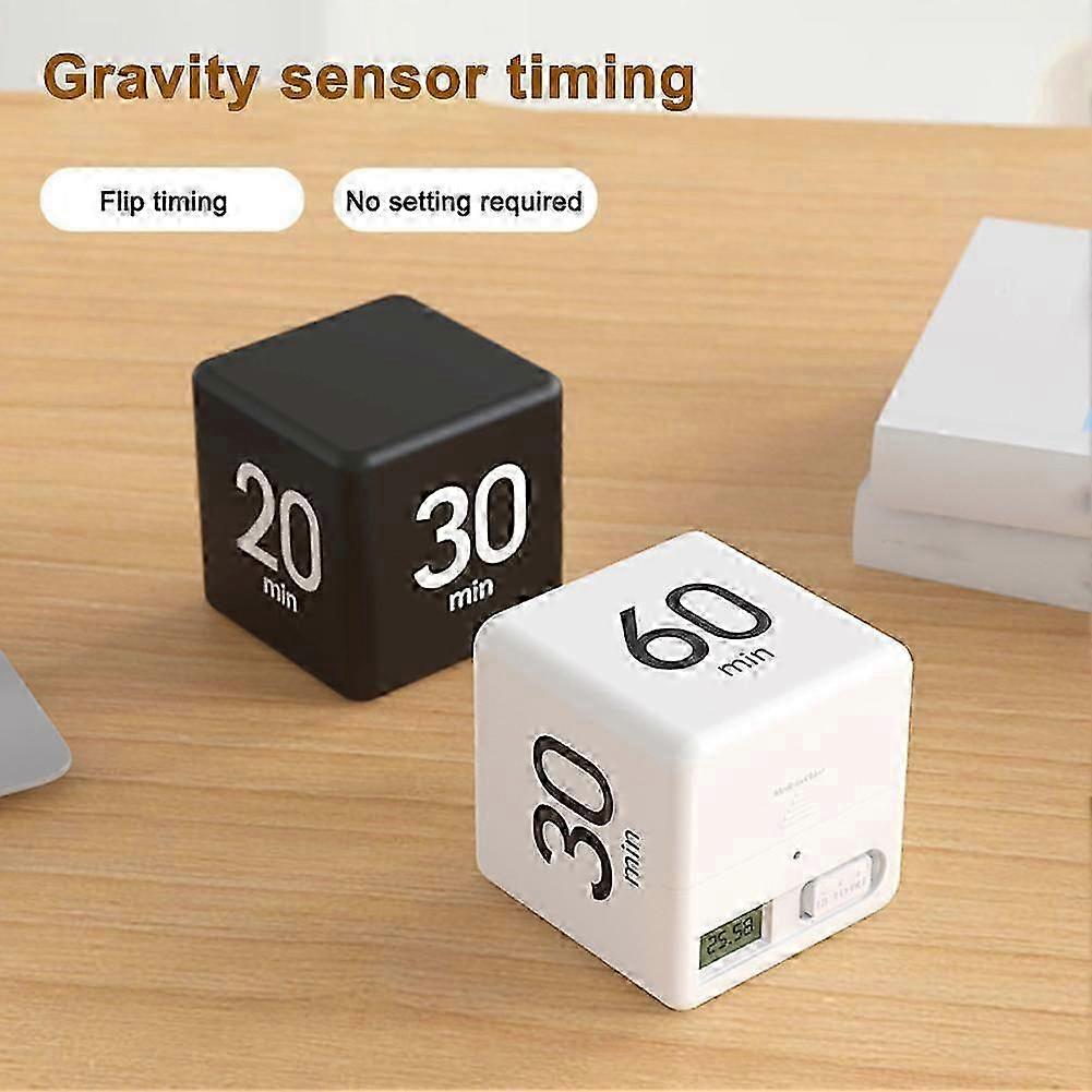 Gravity Sensor Cooking Countdown Mechanical Mini Alarm Clock Digital Timer