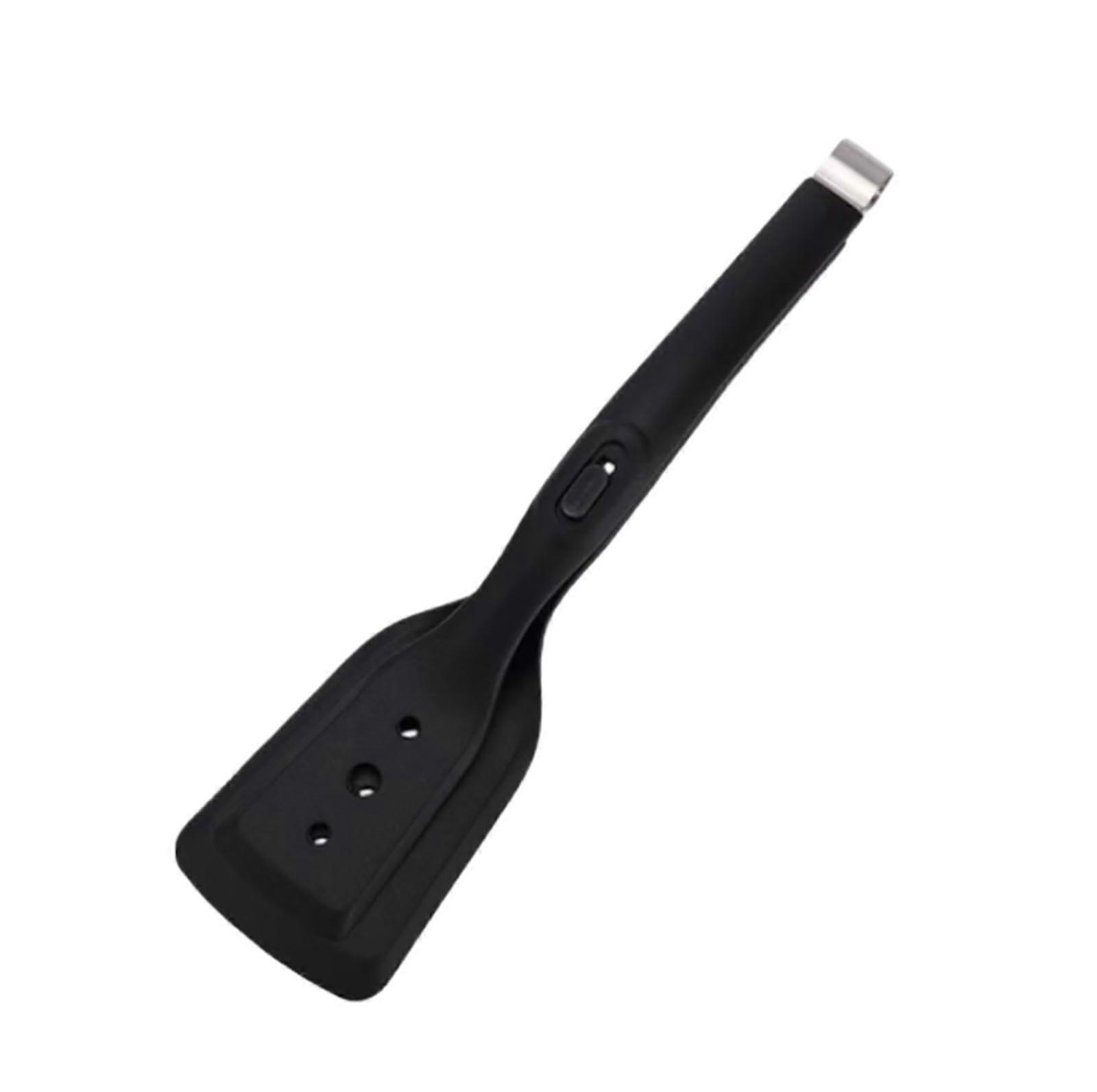 Grillzange SilikonAntiVerbrhungsSteakBratspatelClip Schwarz 29cm