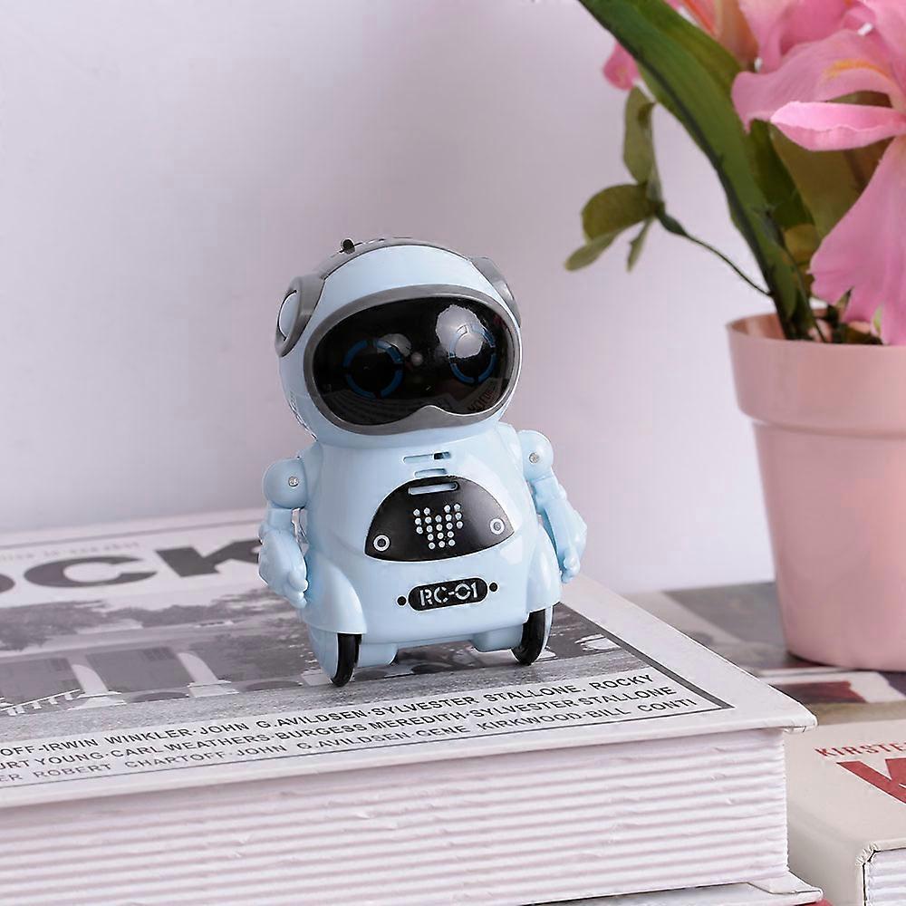 939A Pocket Robot Talking Interactive Dialogue Voice Recognition Record Singing Dancing Telling Story Mini Robot Toy