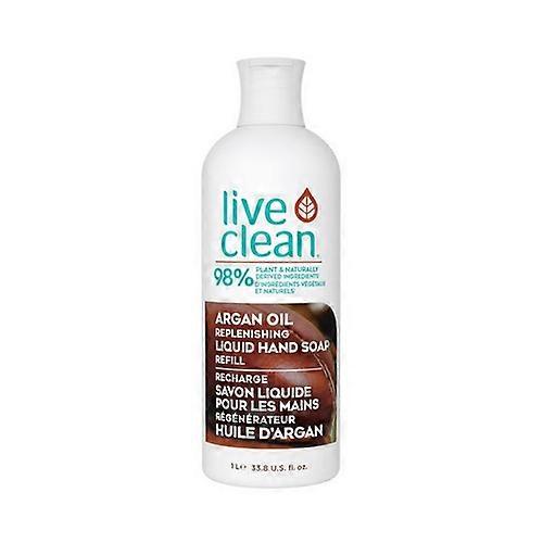 Live Clean Arganolie Vloeibare Handzeep Navulling, 1 Liter