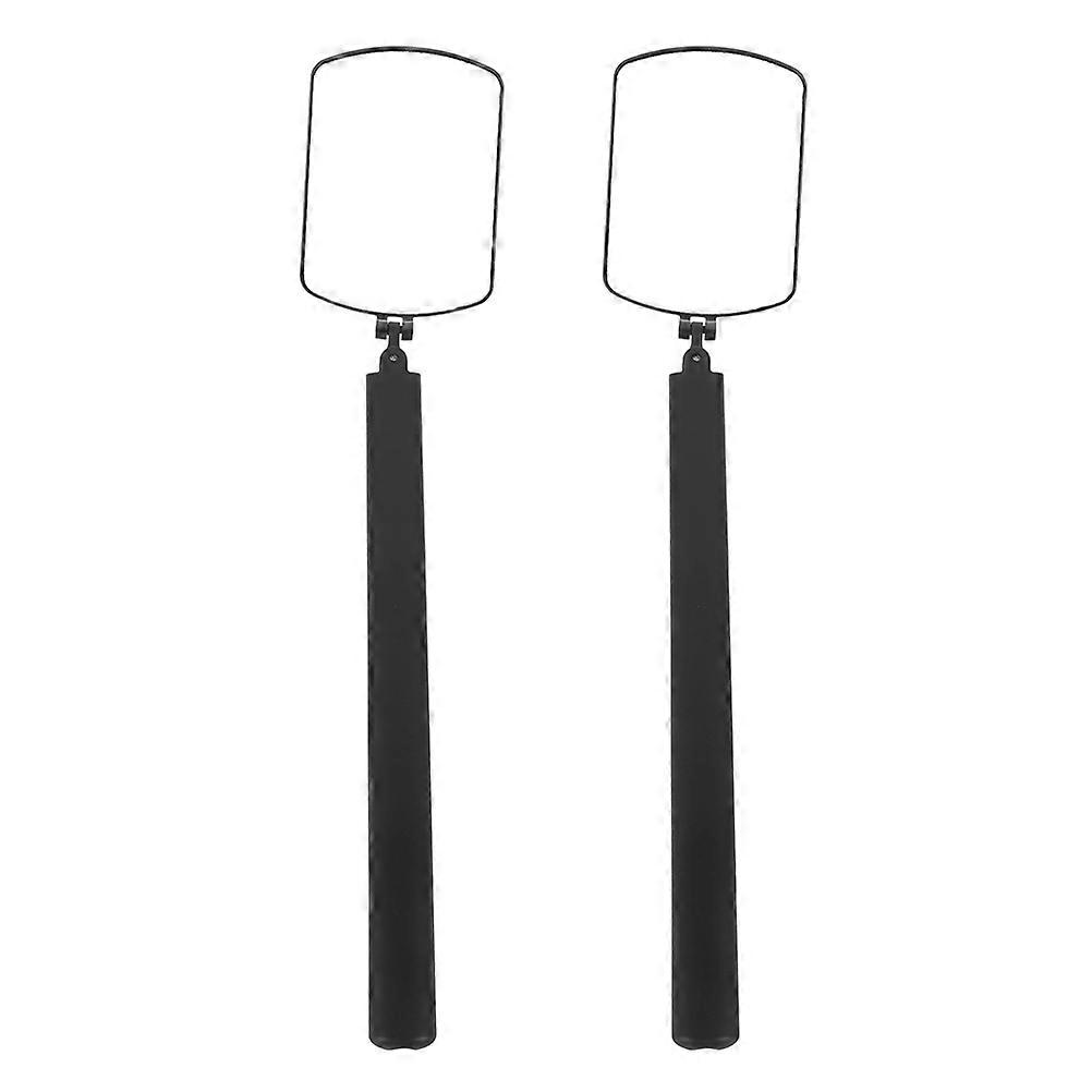 Small Inspection Mirror Lash Extension Mirror For Eyelash Grafting Tool Rotation Function 1 Pair