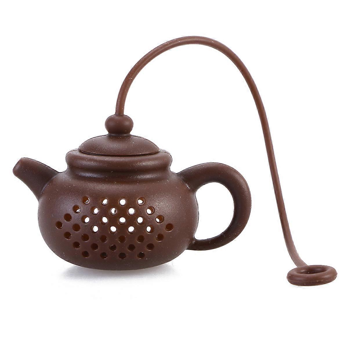 Loose Leaf Tea Infusers Cute Small Tea Infuser Silicone for Tea Drinking Round Shape Safe to Use 1Pack