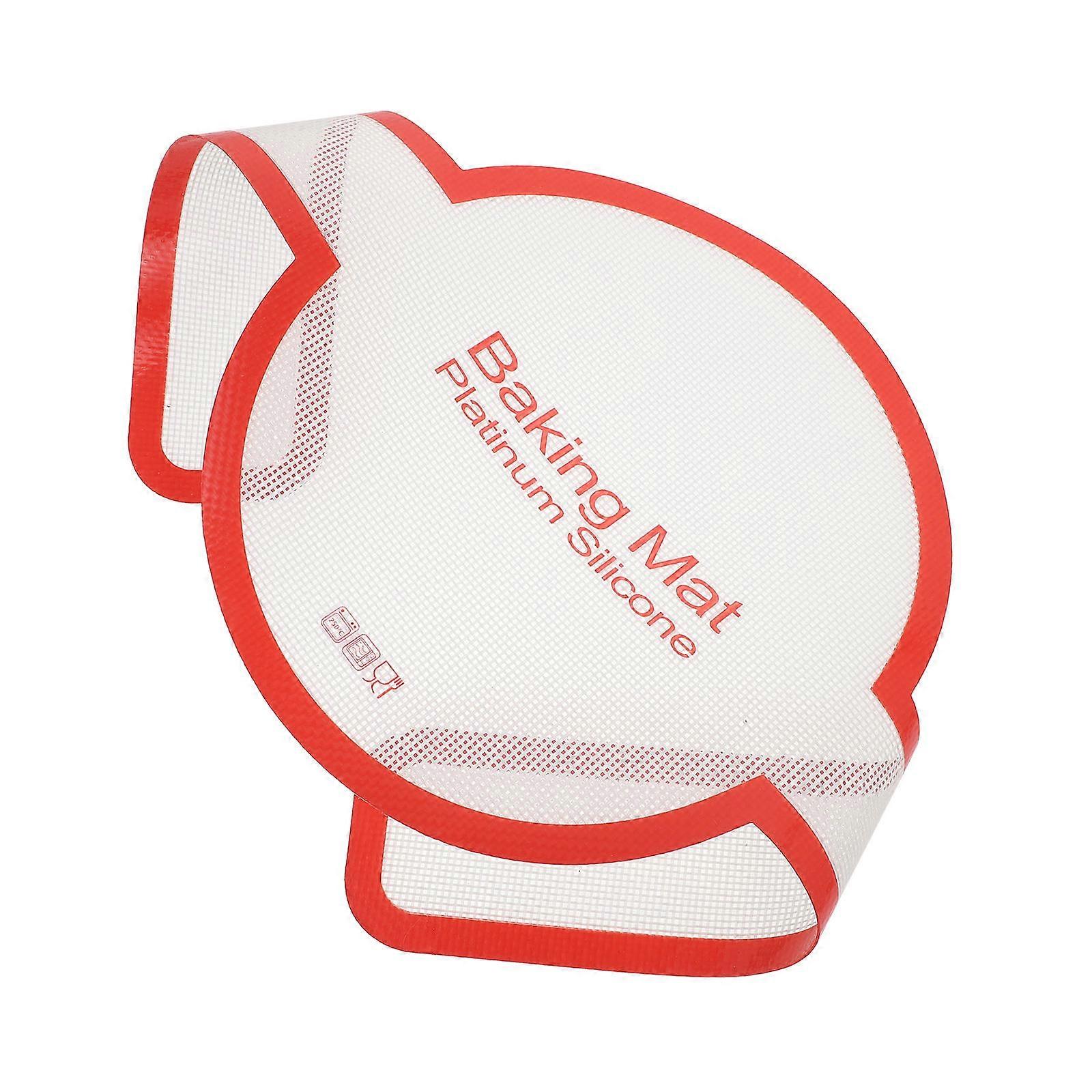 Non Stick Baking Dough Mat with Long Handles, Multi Function Rolling & Kneading Pad for Pastry, Bread, and Pizza, Easy Clean Kitchen Tool