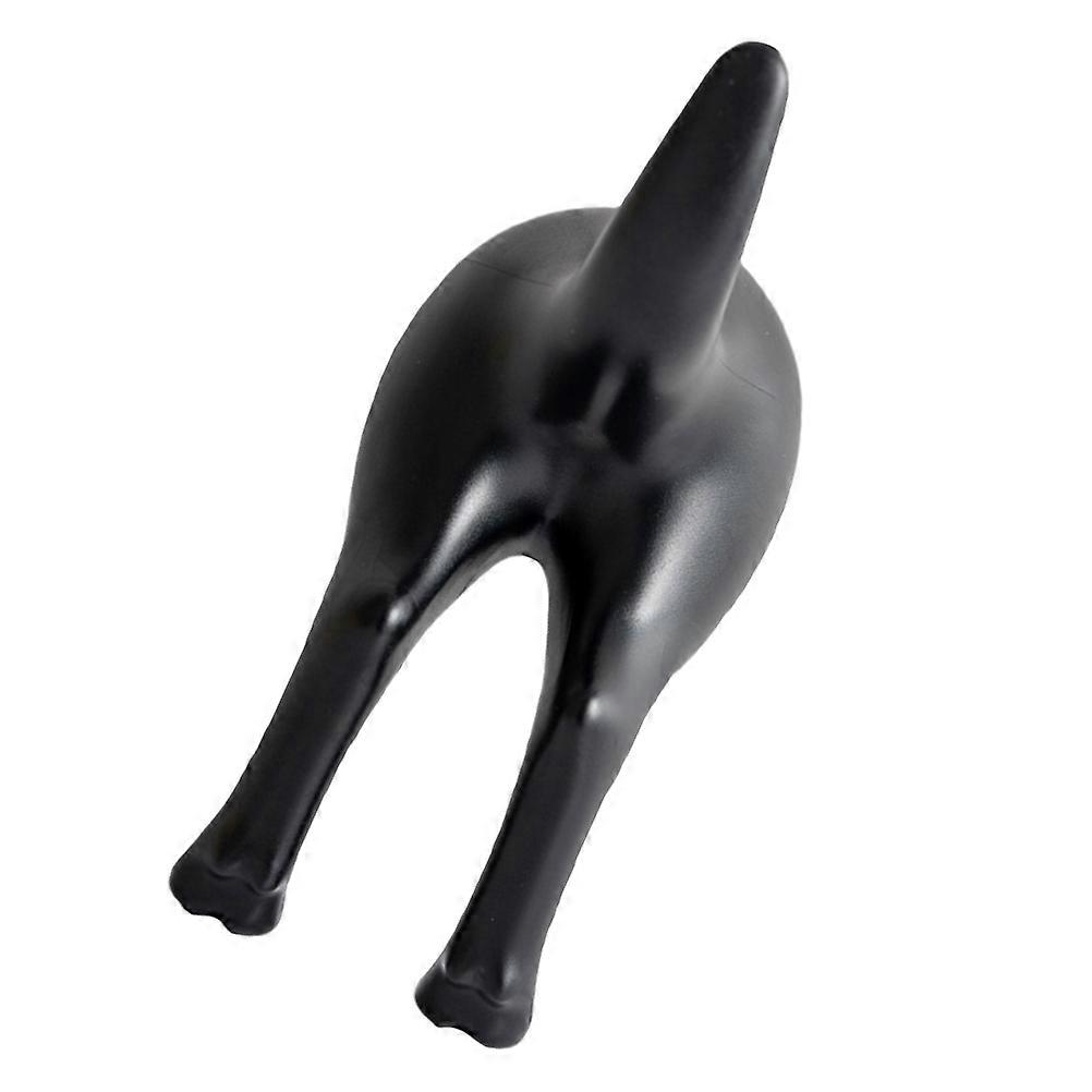Self Adhesive Coat Hook Nordic Style Simple Wall Mounting Decorative Black 1Pcs