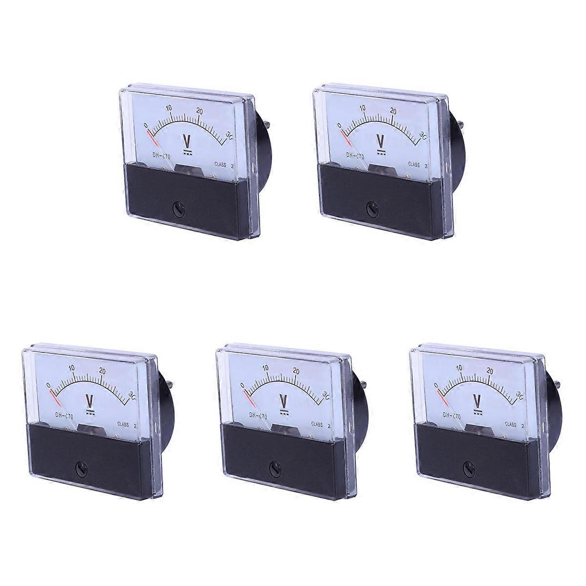 -670 Accuracy DC 30V Analog Panel Meter Voltmeter