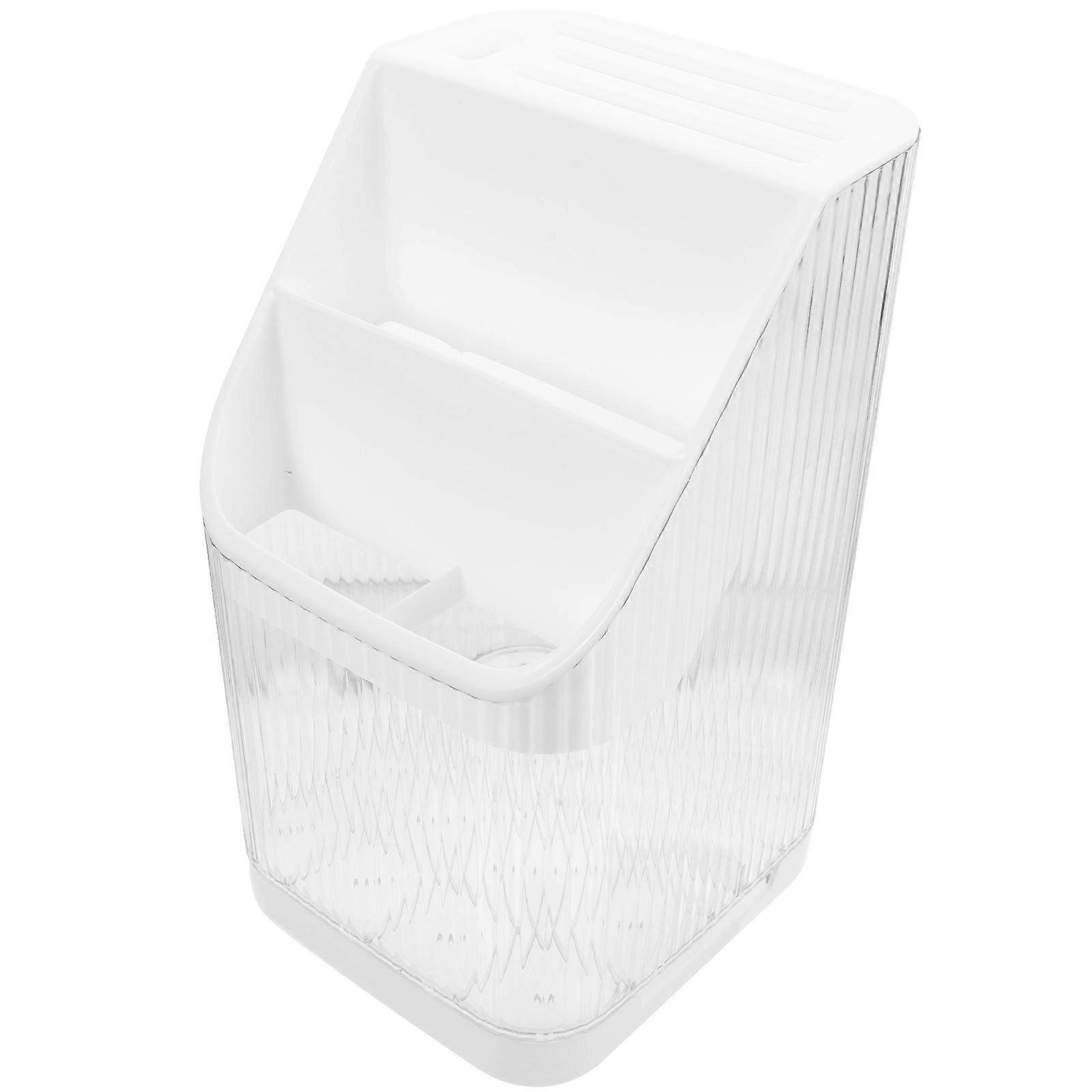 Chopstick Drain Holder Kitchen Accessory for Kitchen Organization Modern Design 23x14x14 Cm Storage 1Pcs