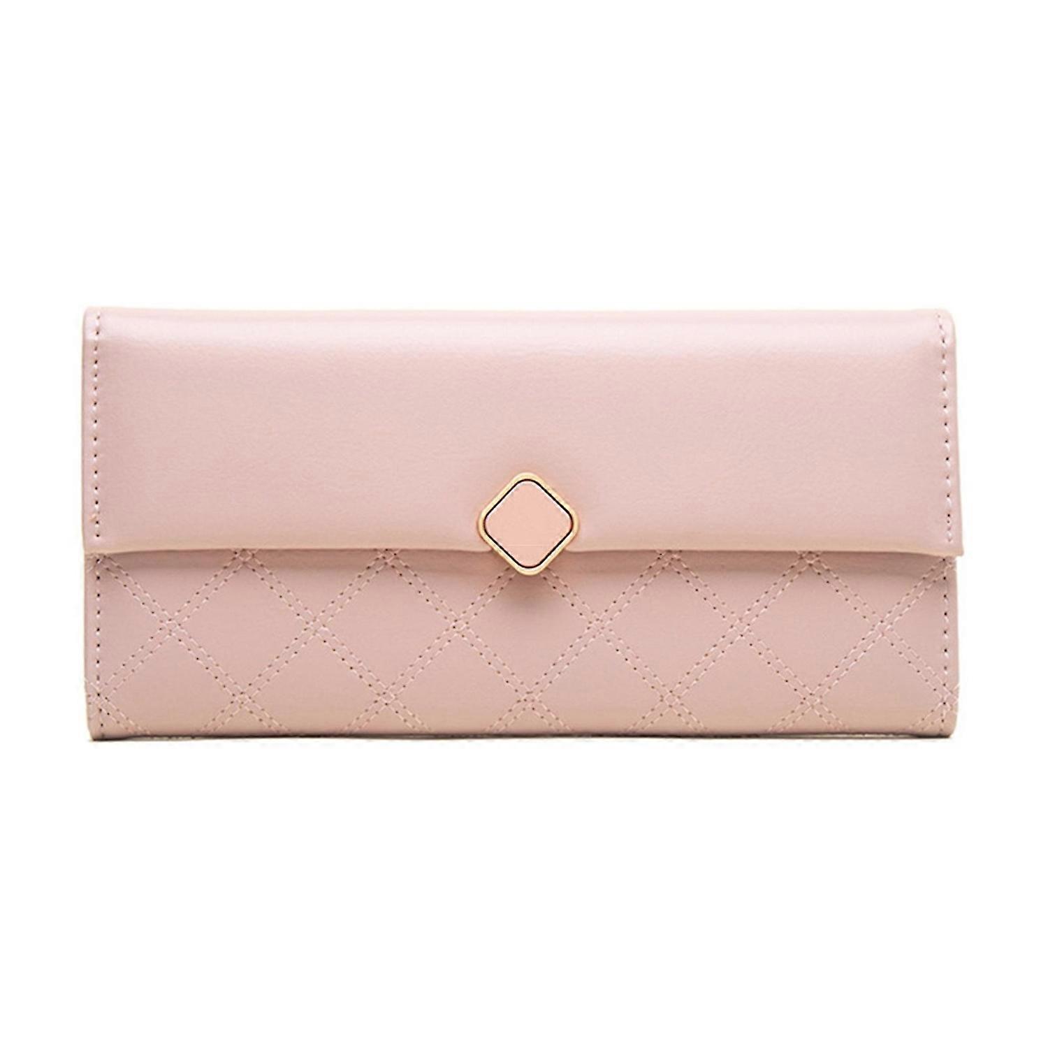 PU Diamond Buckle Handheld Bag Multi-Layer Design for Working
