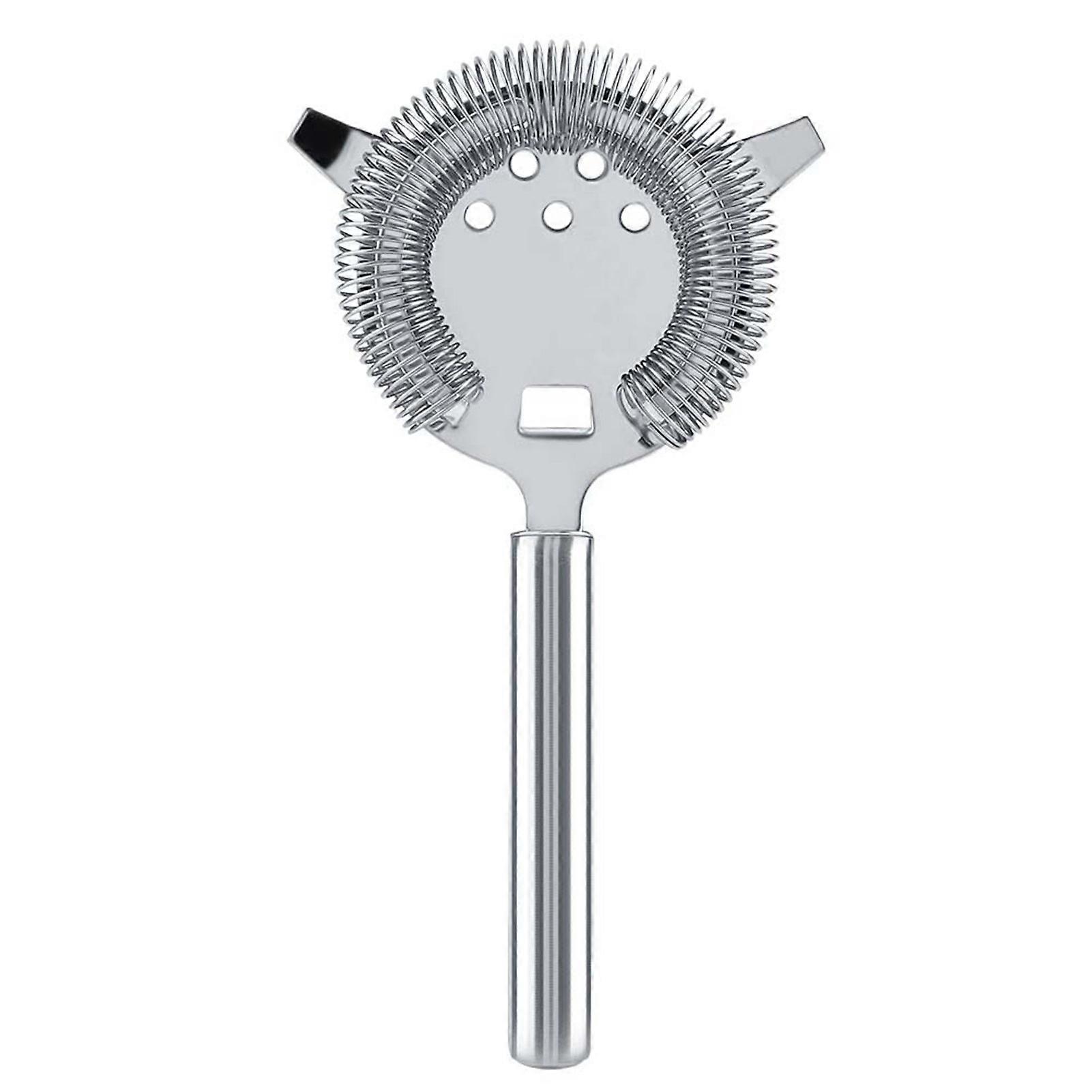 Stainless Steel Cocktail Strainer Drink Filter Strainer Tool for Bar Restaurant 19.7 x 10.4 cm