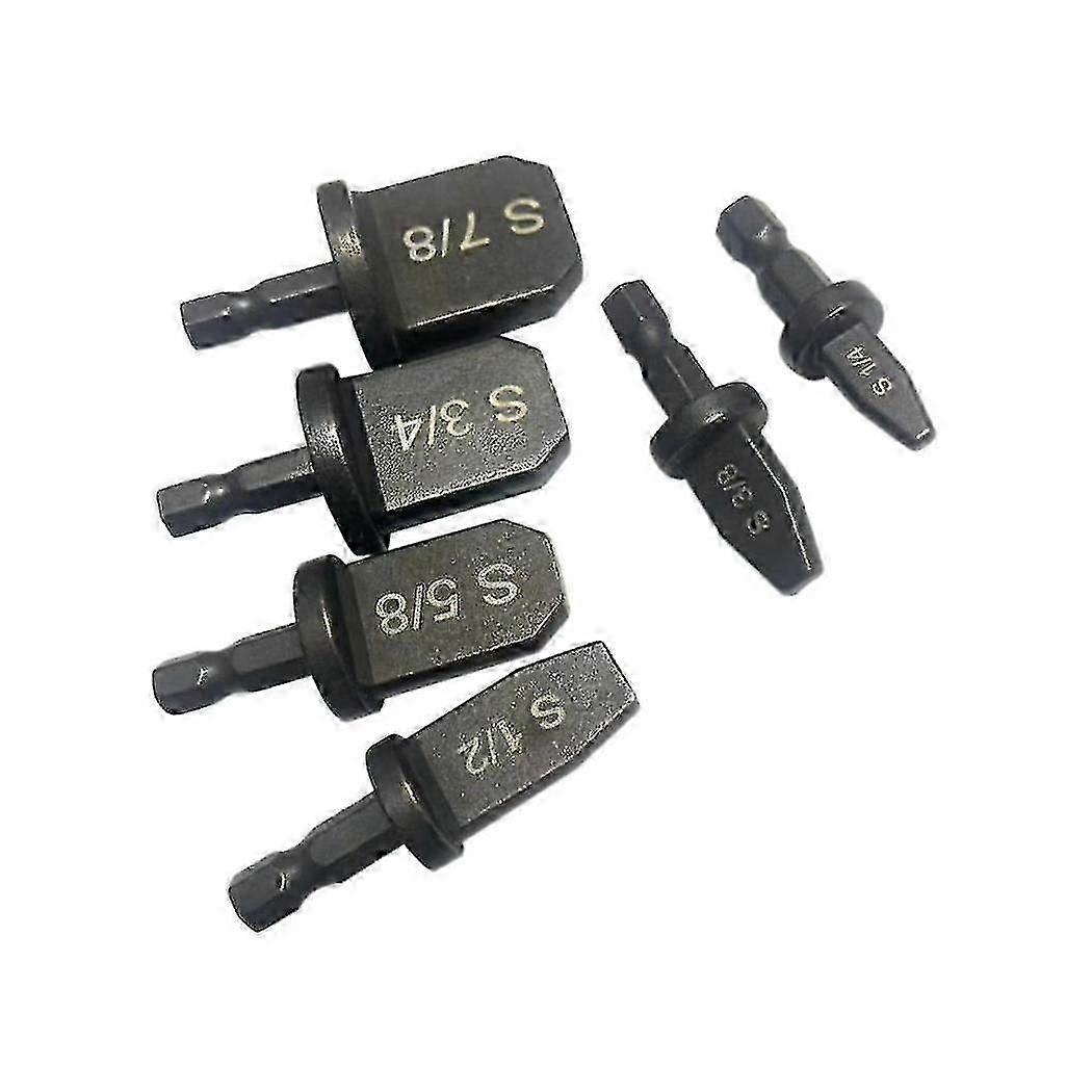 6 Pieces Of Hexagonal Handle Tube Expander Reamer Air Conditioning Copper Tube Flaring Expander