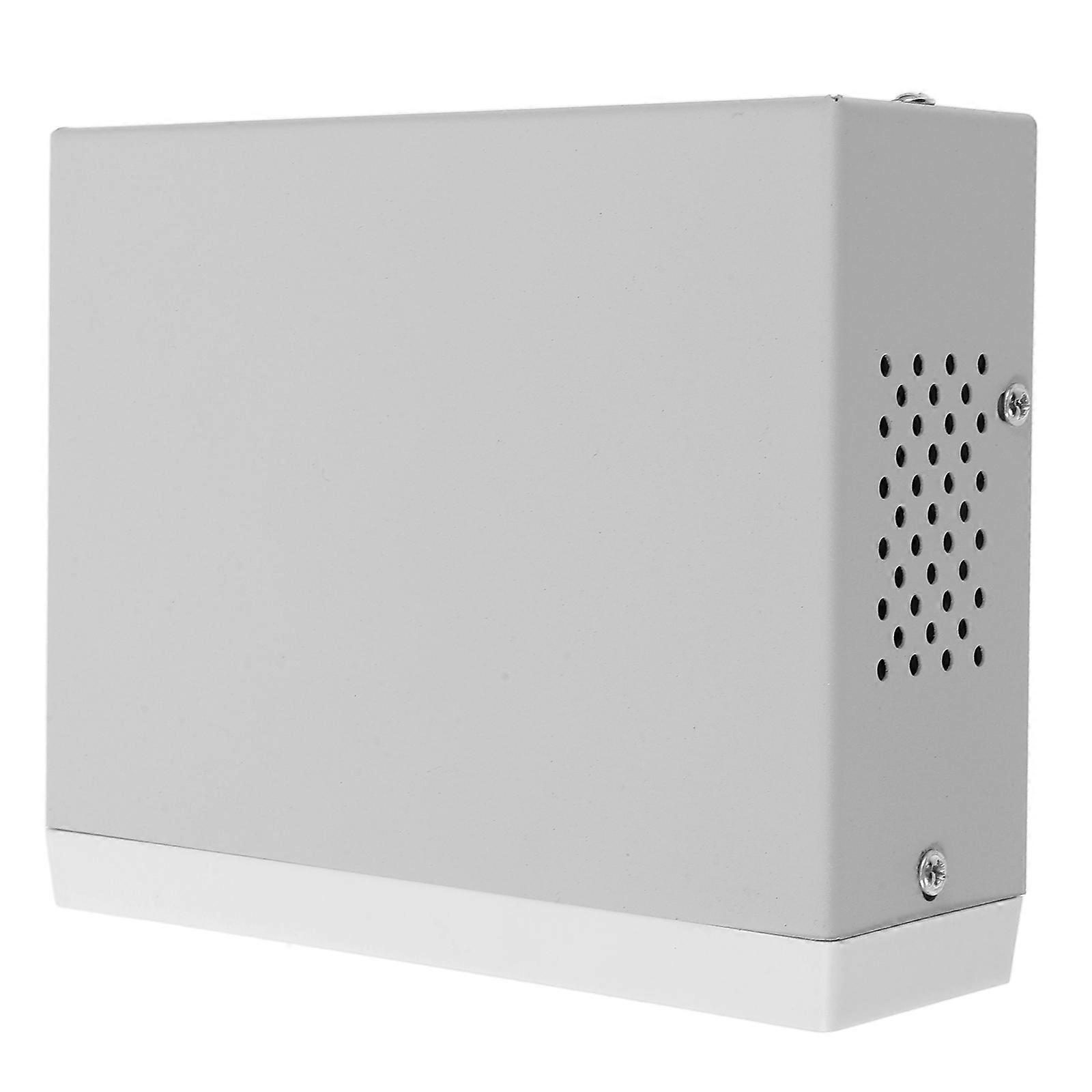 Metal Junction Box Enclosure for Electronics DIY Projects – Recessed Design, Durable Build, Easy Installation, Indoor/Outdoor Use, Gray