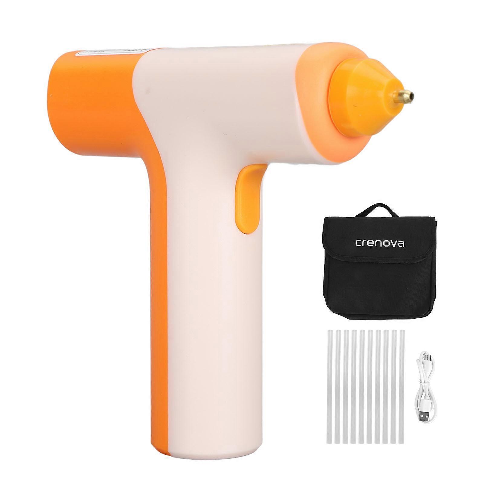 Pistolet à colle thermofusible longue durée, préchauffage rapide, portable, sans fil, pour bricolage à domicile, 3,7 V