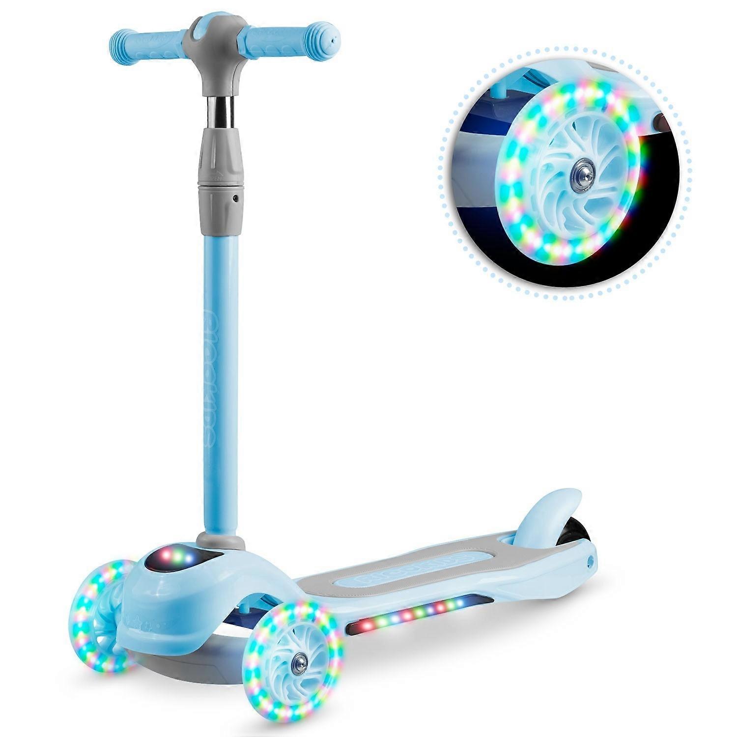 Three-wheeled scooter Ricokids Piko - blue
