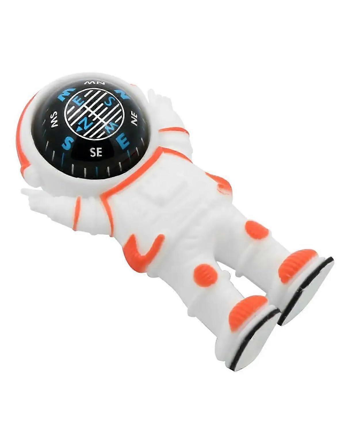 Astronaut Shaped Vehicle Compass for Car Dashboard Navigation, Hiking, Direction Guidance