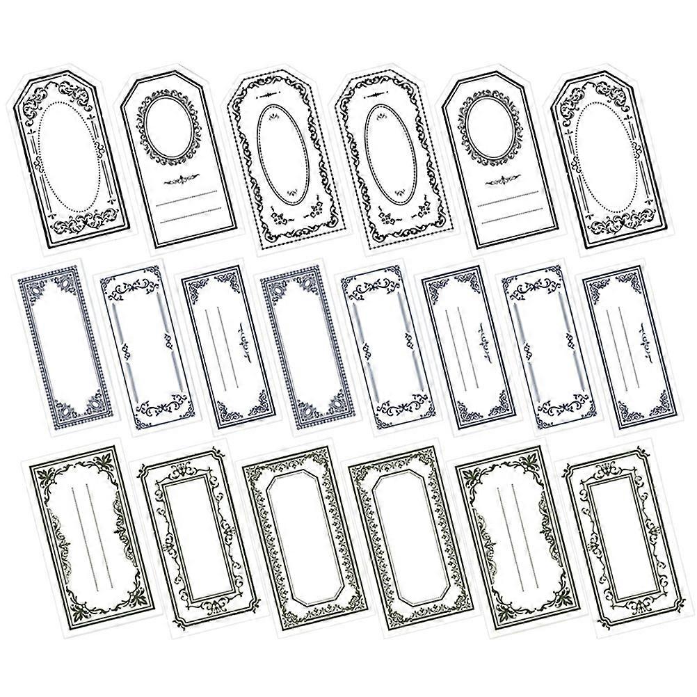 Vintage Decorative Memo Pads Journaling Notebook Paper Artists 7.50X4.20X0.10CM 3 Sets