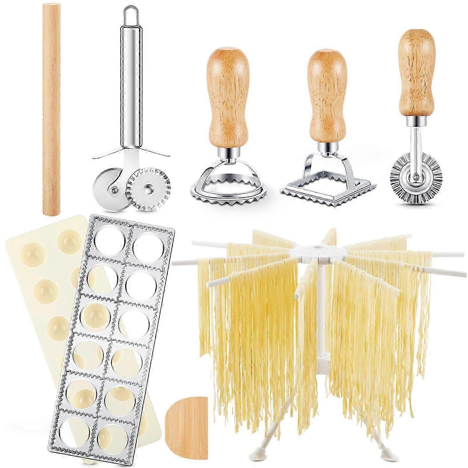 5-Piece Ravioli Mold Set Suitable for Making Homemade Pasta Delights