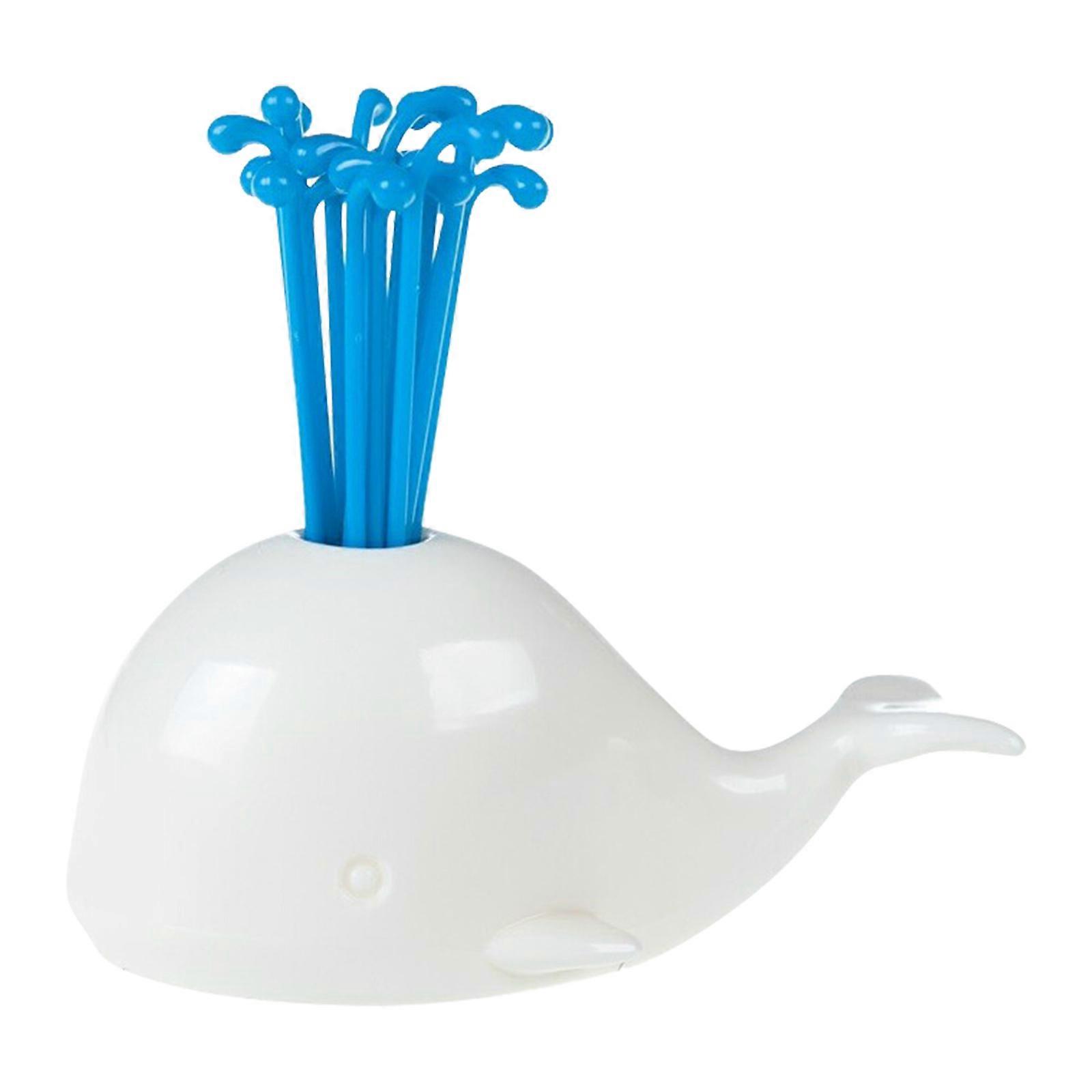 Abs Plastic Toothpick Container, Whale Toothpick Holder, Easy Access Toothpick Stand Adds Fun And Convenience To Your Dining Experience