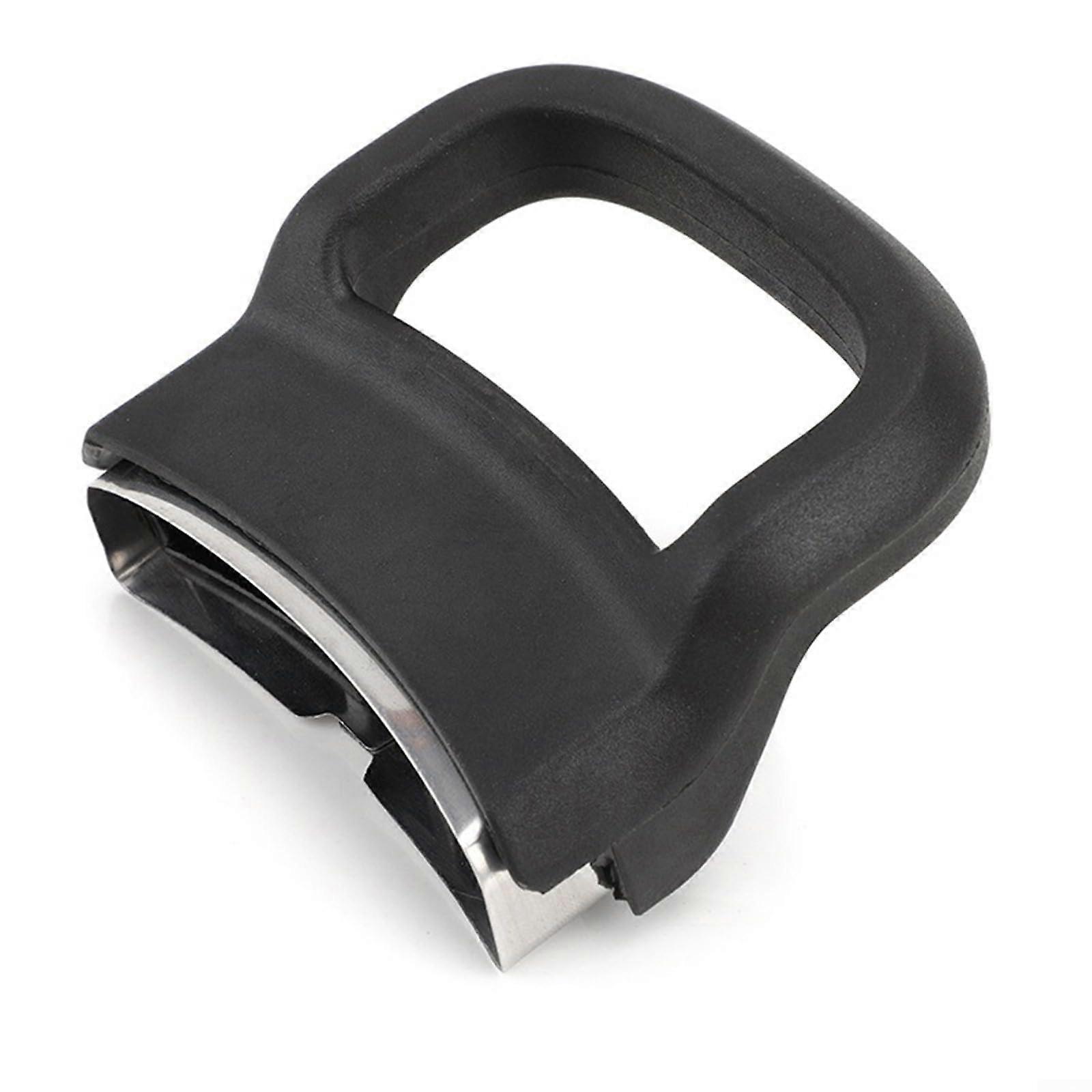 Pack of 2 Replacement Pot Handles, Bakelite Single Hole Pot Side Handle Pressure Pan Side Handle Cookware with Stainless Steel Edge Seal