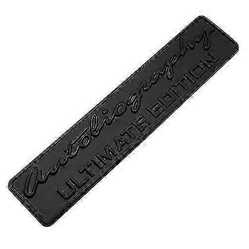 Silver/Chrome Rear Boot Badge Emblem for Range Rover Autobiography Ultimate Edition