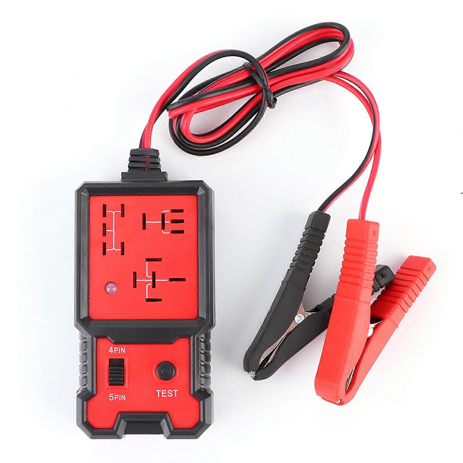 Professional relay tester for automotive electrical systems