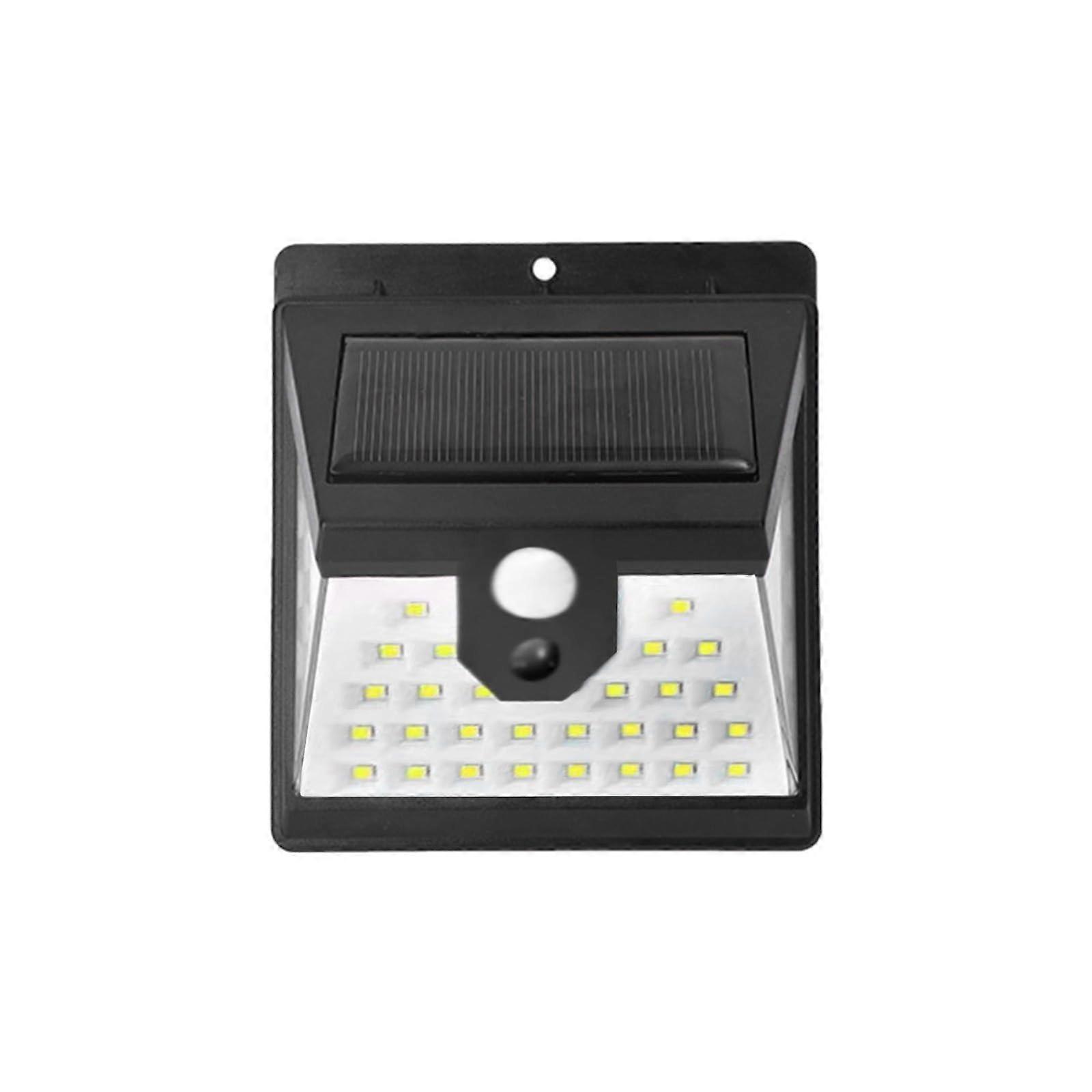 Solar Lights Outdoor With Motion Sensor LED Security Wall Light IP65 Waterproof Wireless For Patio And Deck