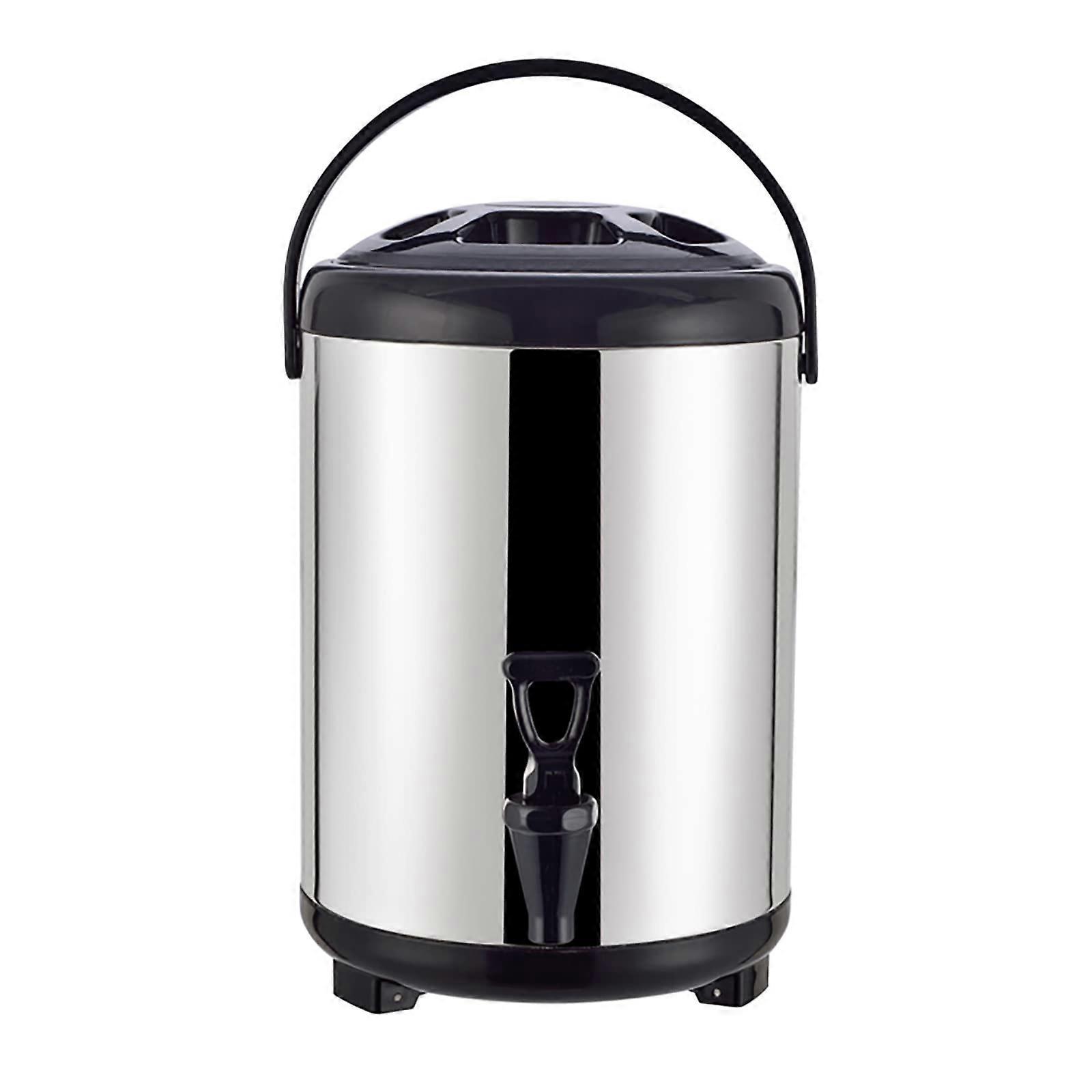 Heißwasser-Urne 304 Edelstahl Kommerzielle Cateurne Für Hausbrauen Büro 20L Mit Temperaturregelung Edelstahl Finish